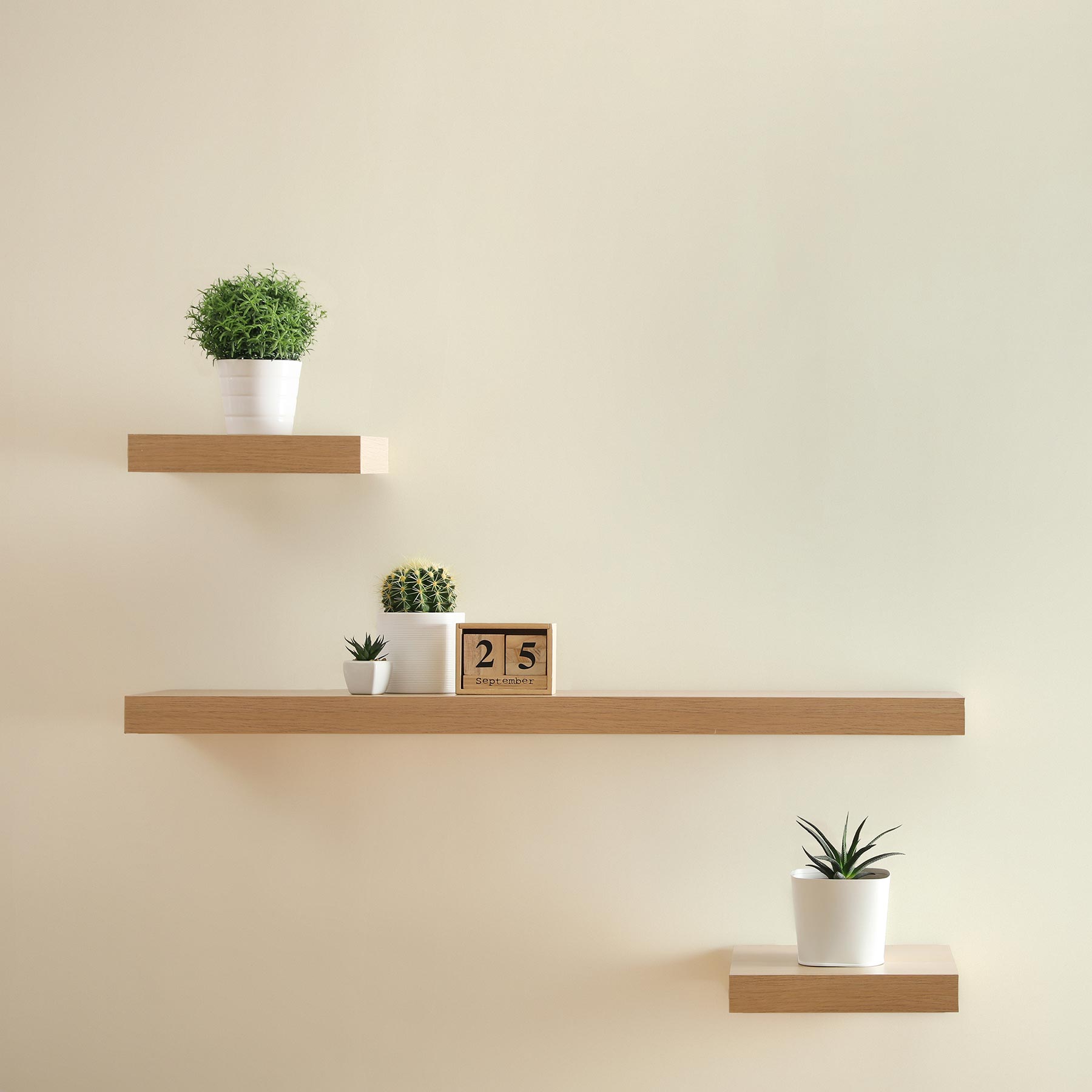 Tapete Uni M1-No.1008 Vliestapete Creme Unitapete Einfarbig