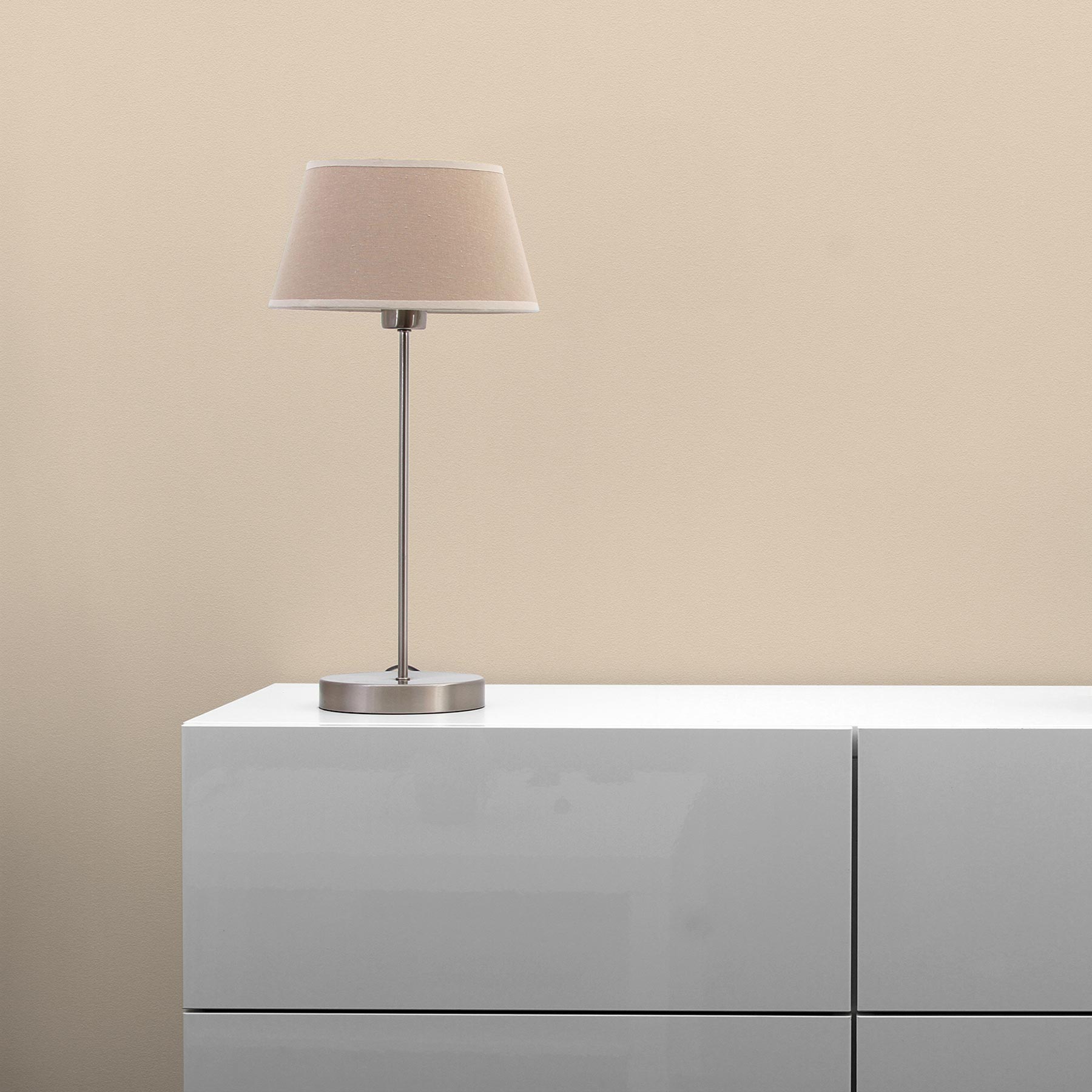 Tapete Uni M1-No.2229 Vliestapete Beige Tapete Einfarbig Unitapete