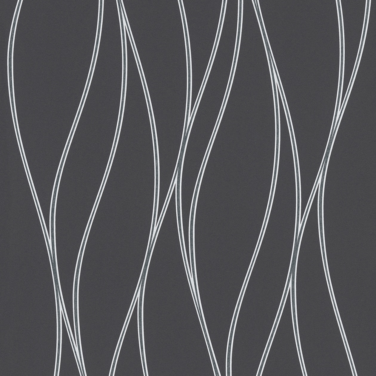 A.S. Creation | Trendwall | 371324 | Vliestapete | Streifenoptik | 0.53 x 10.05 m | Grau
