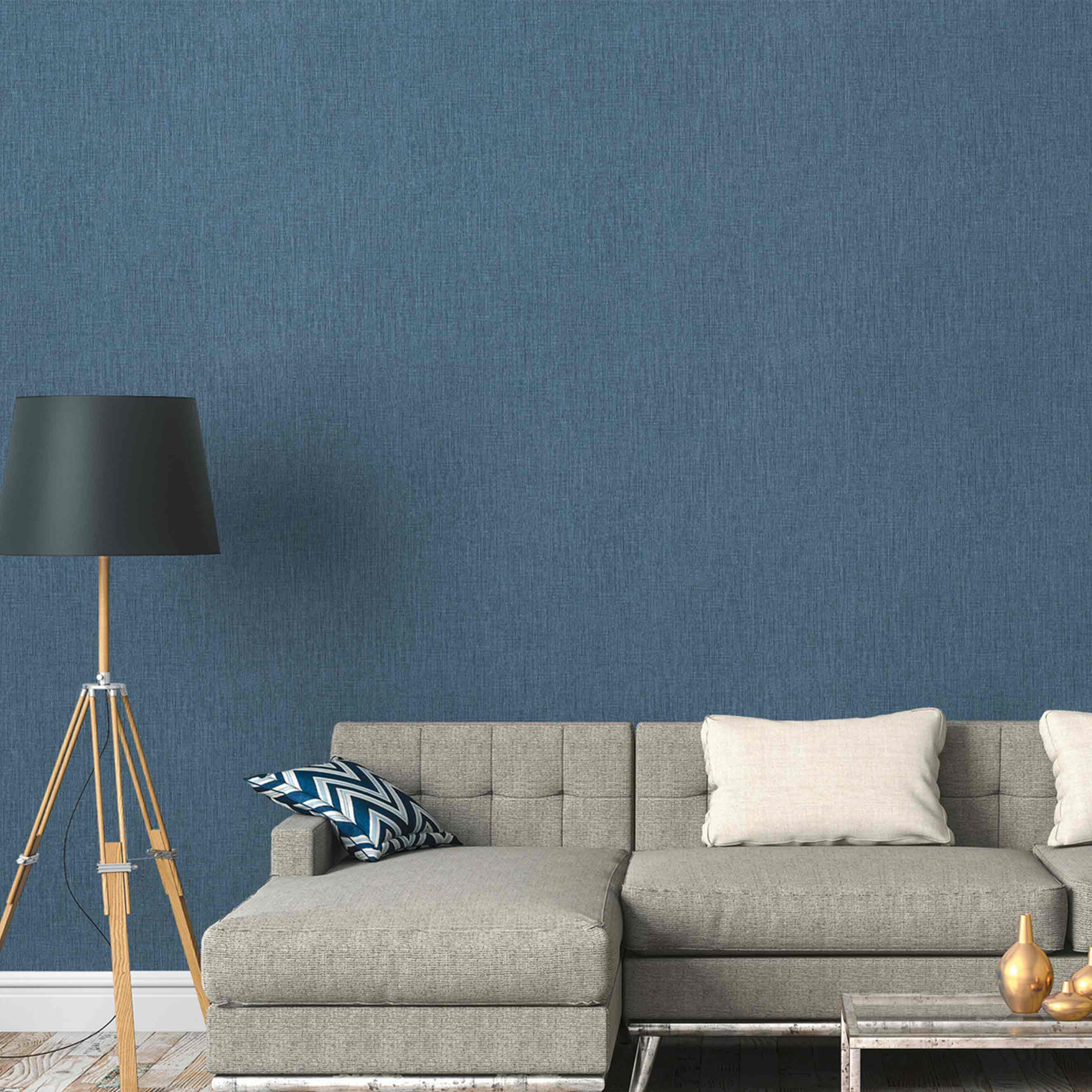 Designer Daniel Hechter 6 | No. 10096 | Vliestapete Einfarbig | 0.53 m x 10.05 m | Blau