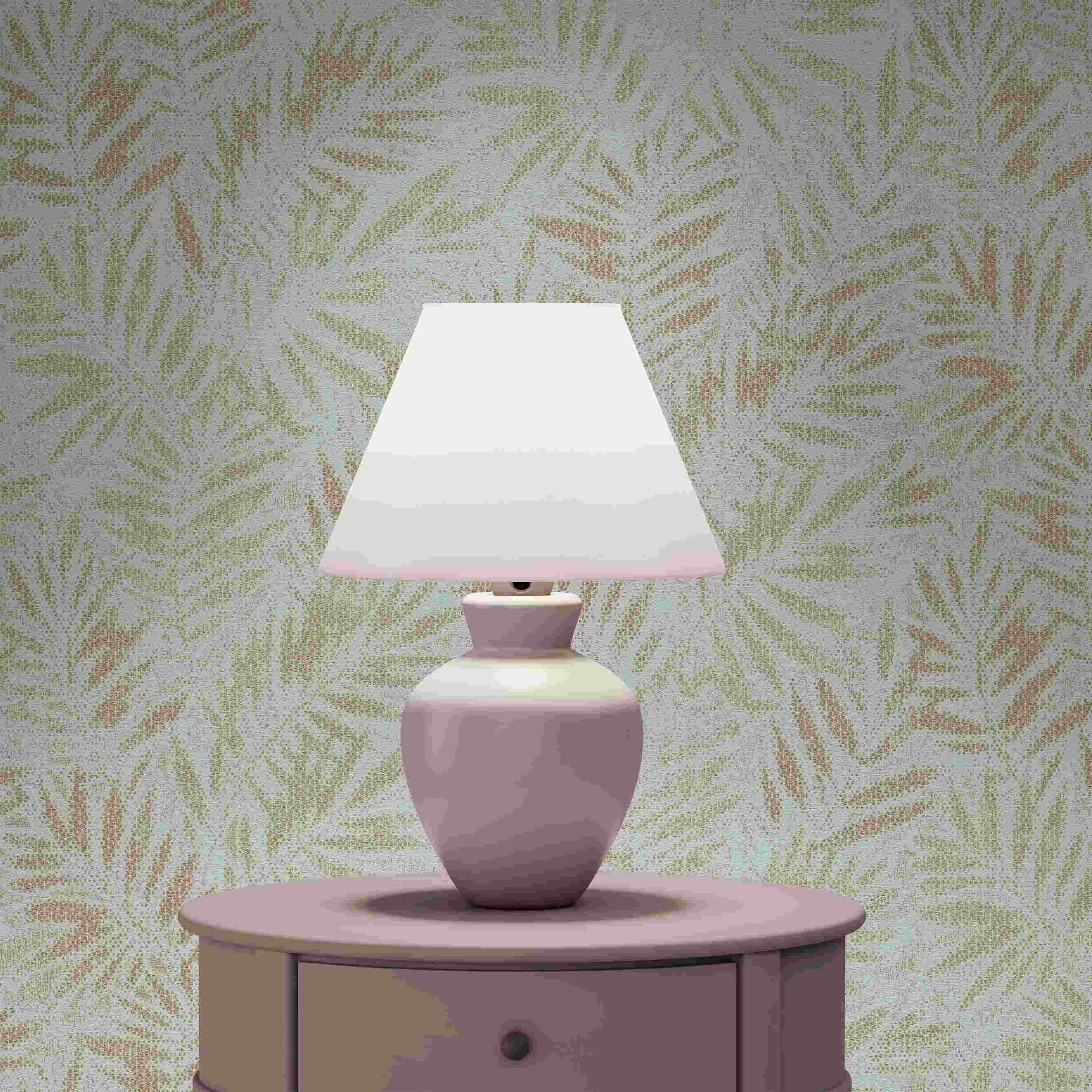 Tapete Aleix Bäume Blätter M1-No.4367 Vlies Türkis Gold Blätter Tadessi 10.05 x 0.53 m