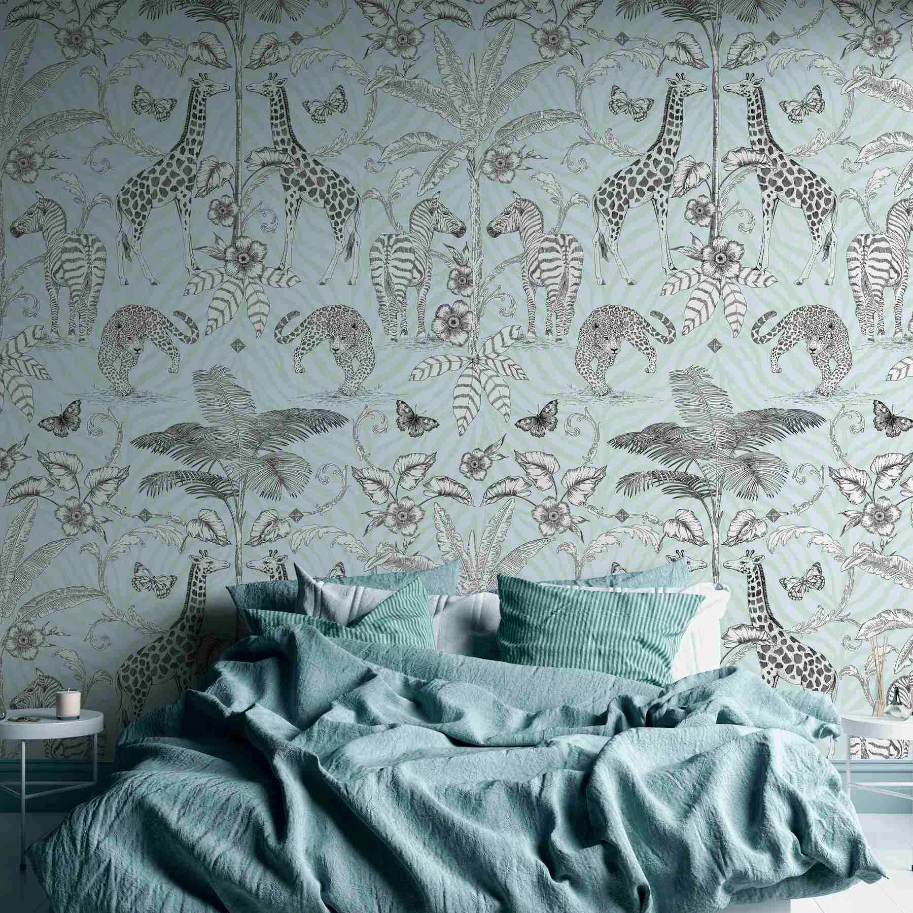 A.S. Creation Fototapete The Wall II 392051 Ein Motiv pro Rolle Naturoptik Schwarz