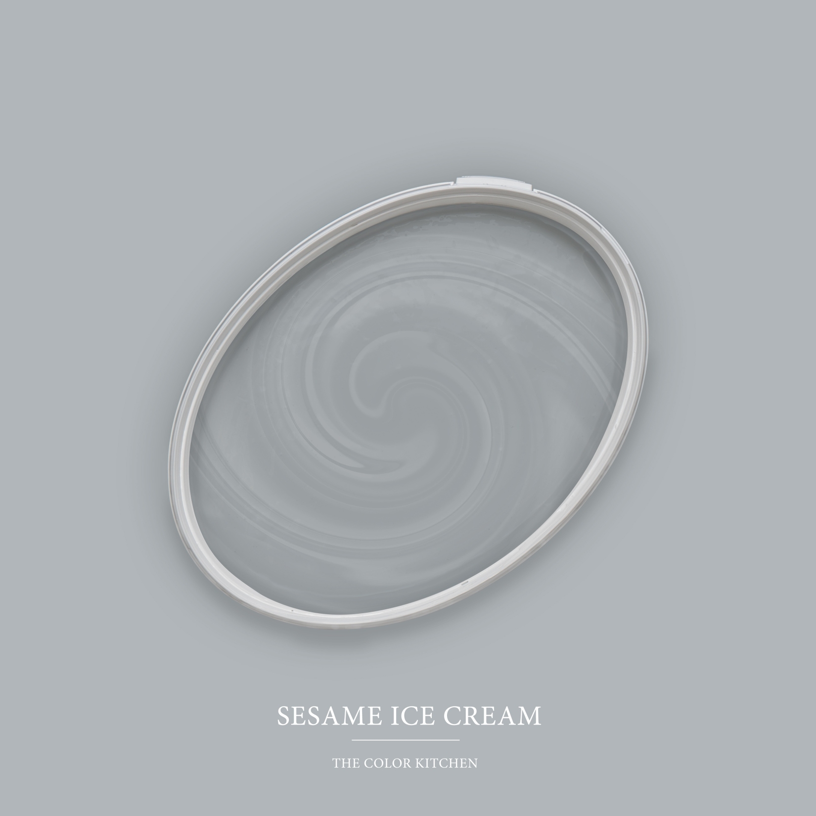 Wandfarbe Grau TCK1005 | Sesame Ice Cream | Matte Innendispersion | Hohe Deckkraft