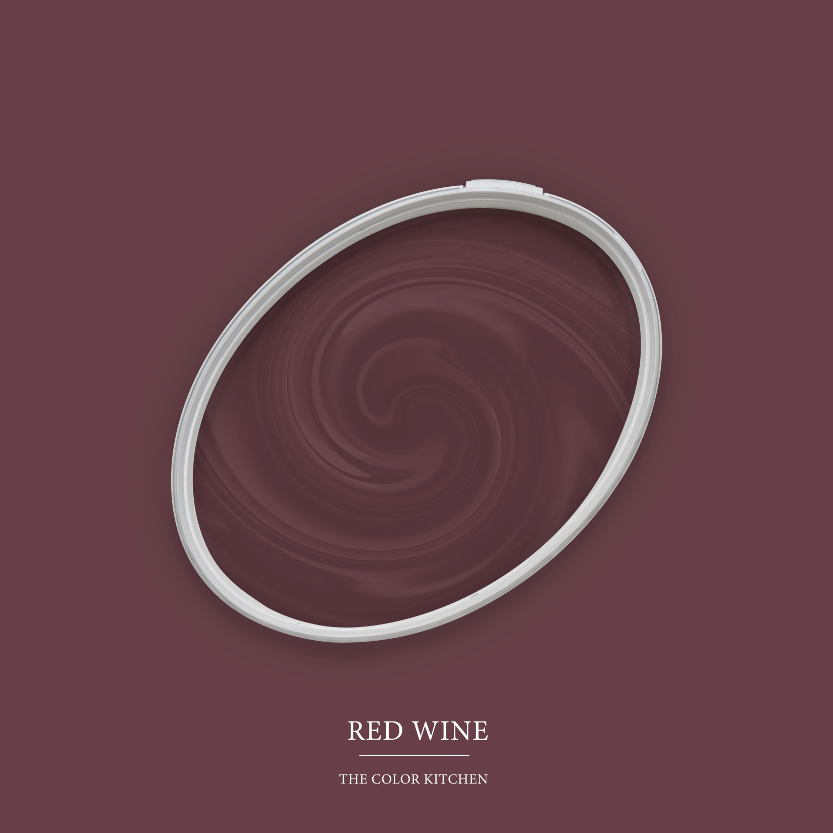 Wandfarbe Rot TCK7013 | Red Wine | Matte Innendispersion | Hohe Deckkraft