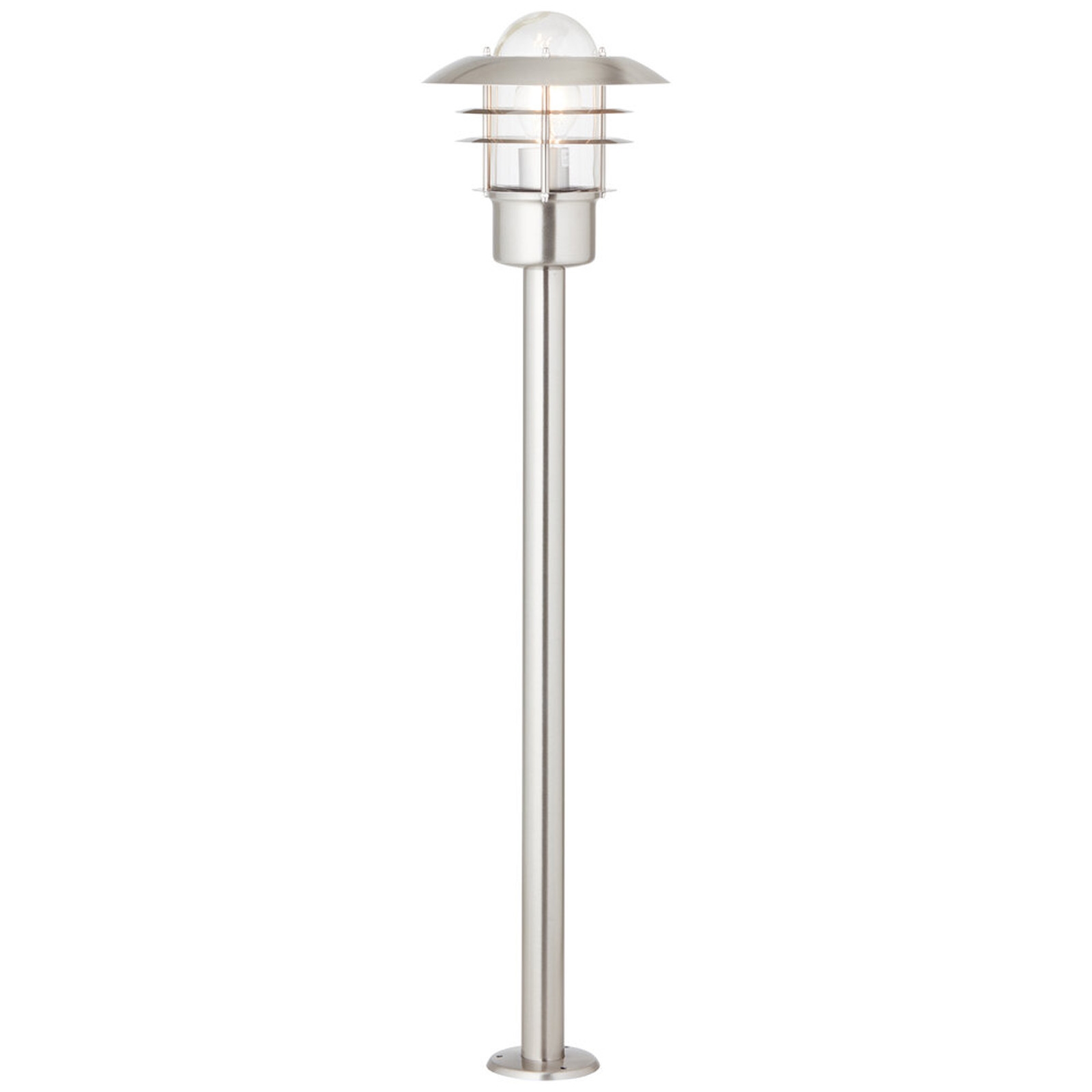 Stehleuchte 90 x 22 cm Metallic Metall Stehlampe Zylindrisch Modern Harmonisch