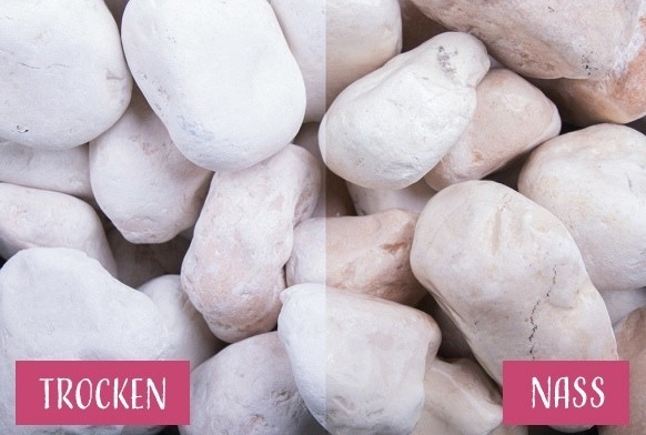 Rosa Corallo 7 - 15 mm Marmor Zierkies Getrommelt Gartengestaltung Orange Garten Deko GSH