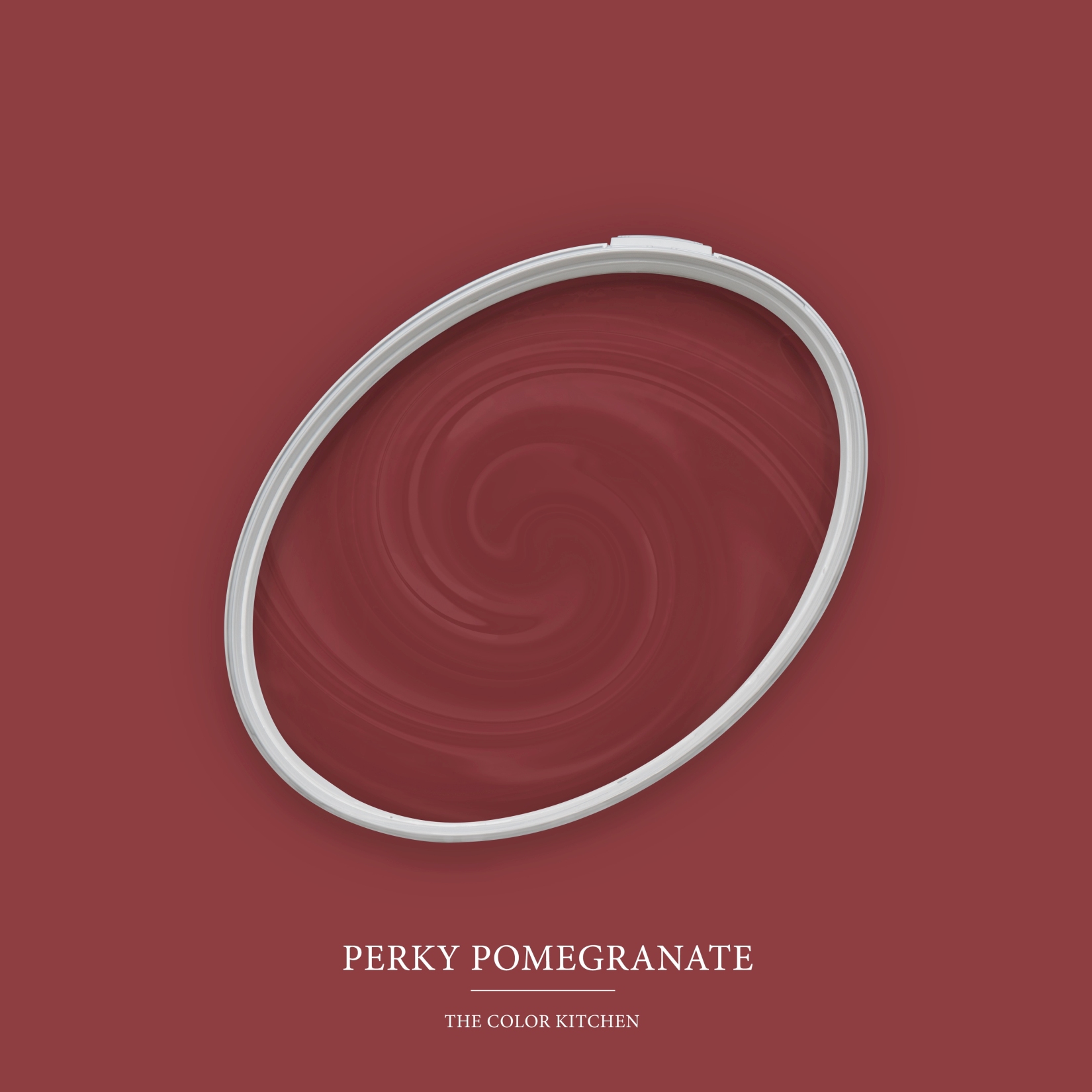 Wandfarbe Rot TCK7006 | Perky Pomegranate | Matte Innendispersion | Hohe Deckkraft
