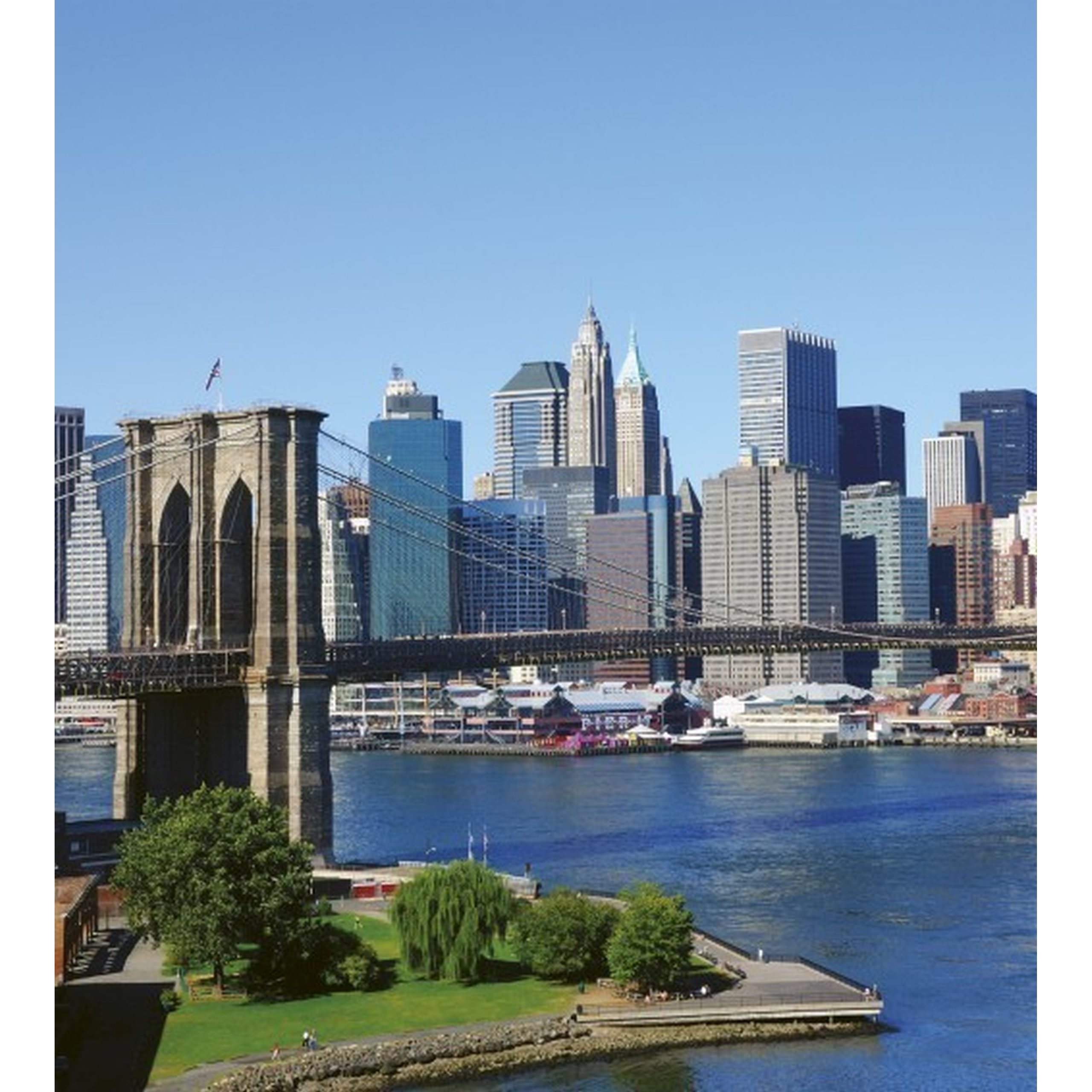 Dimex | Dimex Line | MS-2-0001  | Fototapete | Vlies | Versch. Größen | Sonstige Metropolen | Blau