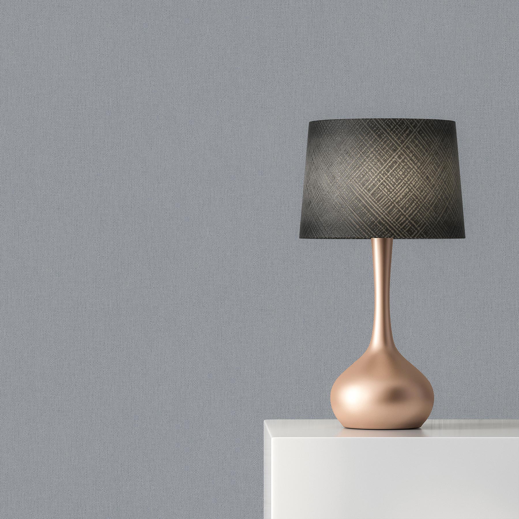 Tapete Uni M1-No.1147 Vliestapete Grau Unitapete Einfarbig