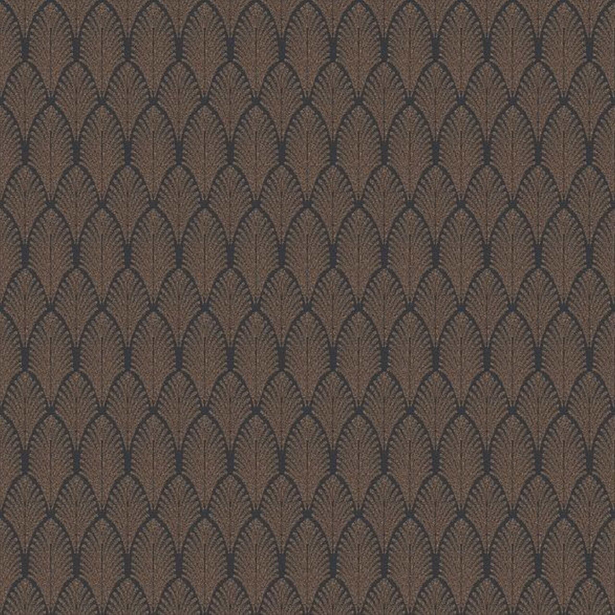 A.S. Creation | Pop Style | 374842 | Vliestapete | Blumenoptik | 0.53 x 10.05 m | Braun