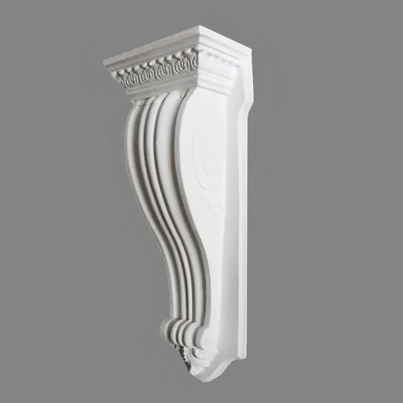 PROVISTON | Gipskonsole Granby | Echter Gipsstuck | 144 x 635 mm | Konsole aus Gipsstuck