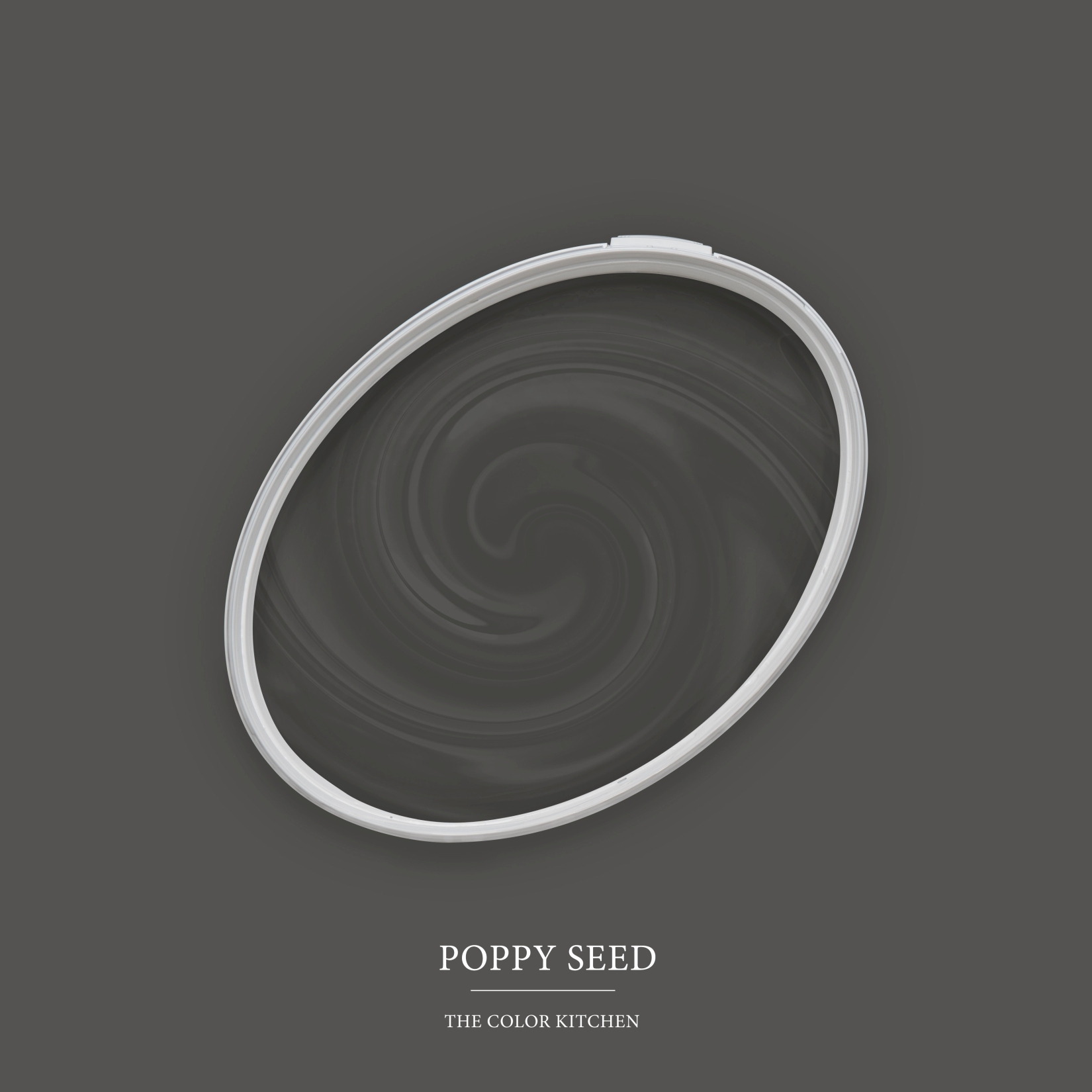 Wandfarbe Grau TCK1014 | Poppy Seed | Matte Innendispersion | Hohe Deckkraft