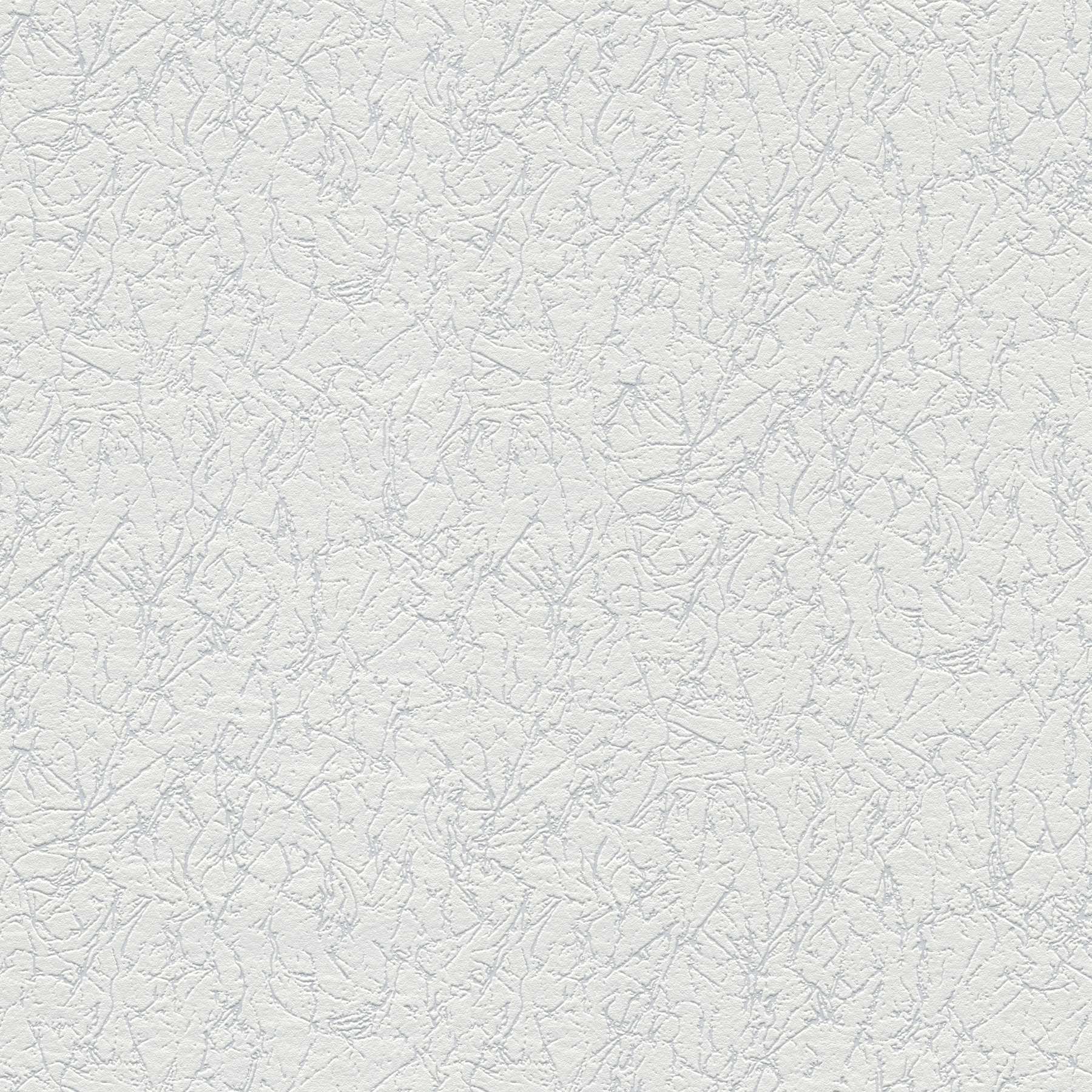 A.S. Creation | Meistervlies | 265616 | Vliestapete Überstreichbar | Putz | 0.53 x 10.05 m | Weiß