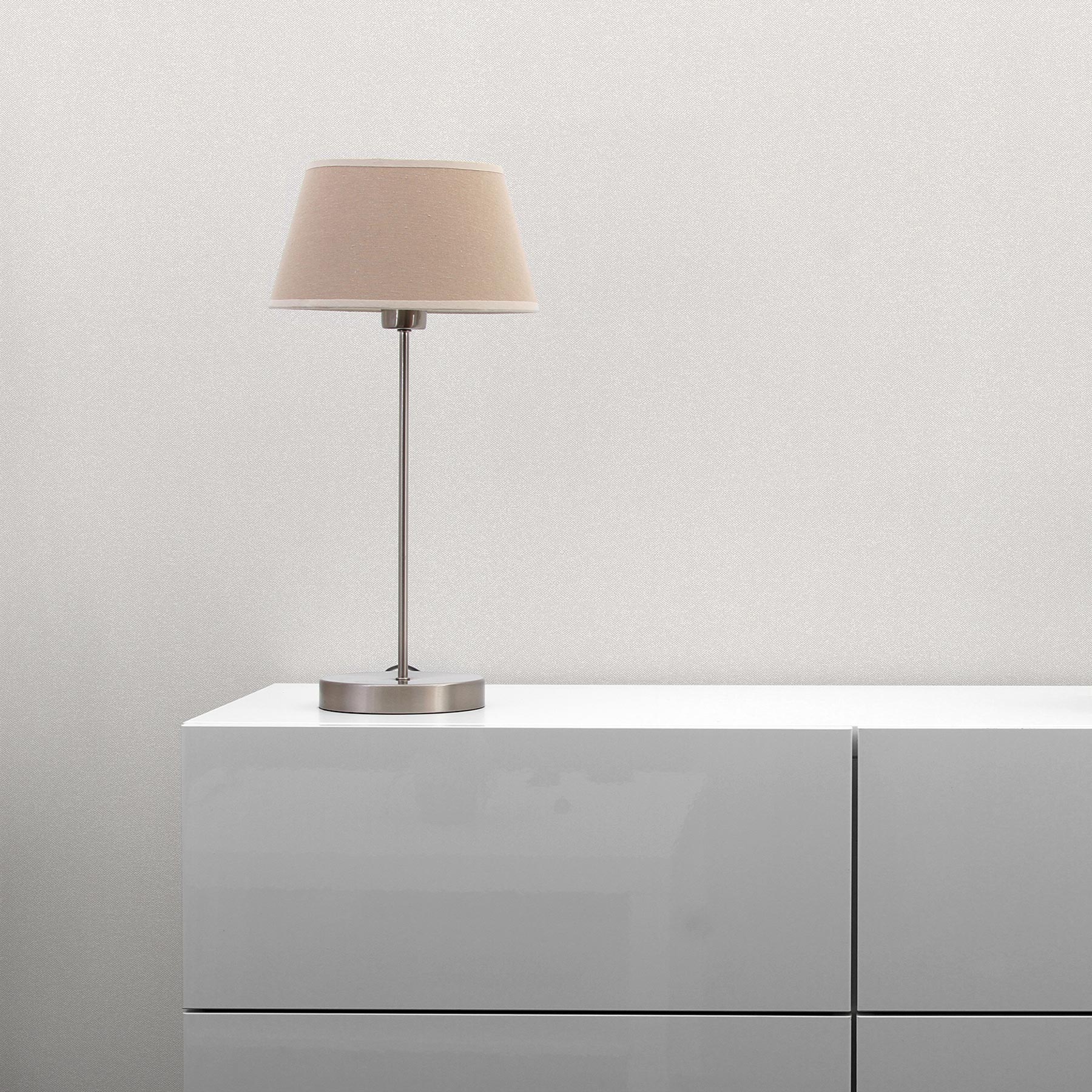 Tapete Uni M1-No.1109 | Vliestapete | Creme | Unitapete | Einfarbig