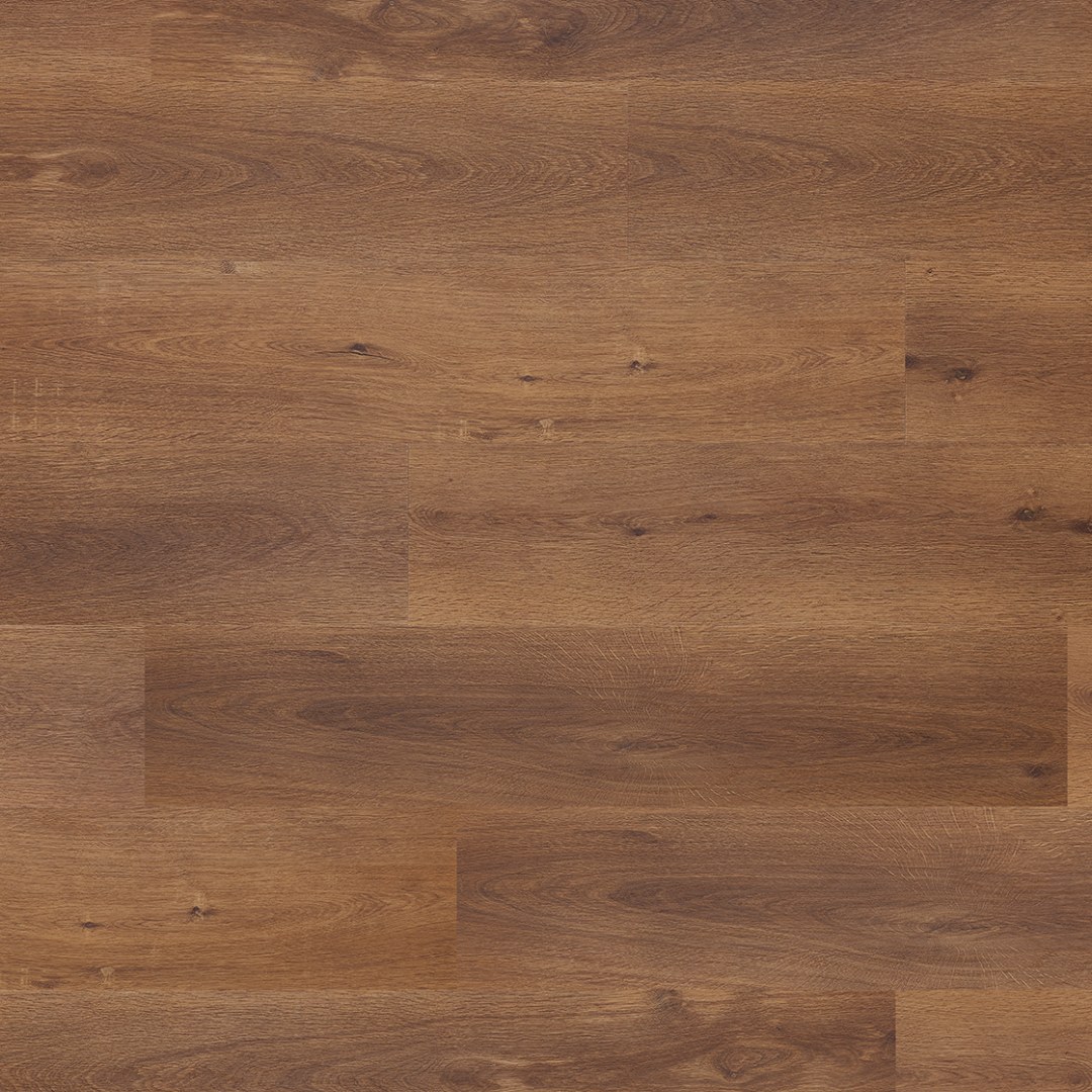 Vinylboden LEGNAR Acoustic Eiche Villa 1220 x 229 x 5.3 mm Klickvinyl Braun NKL33