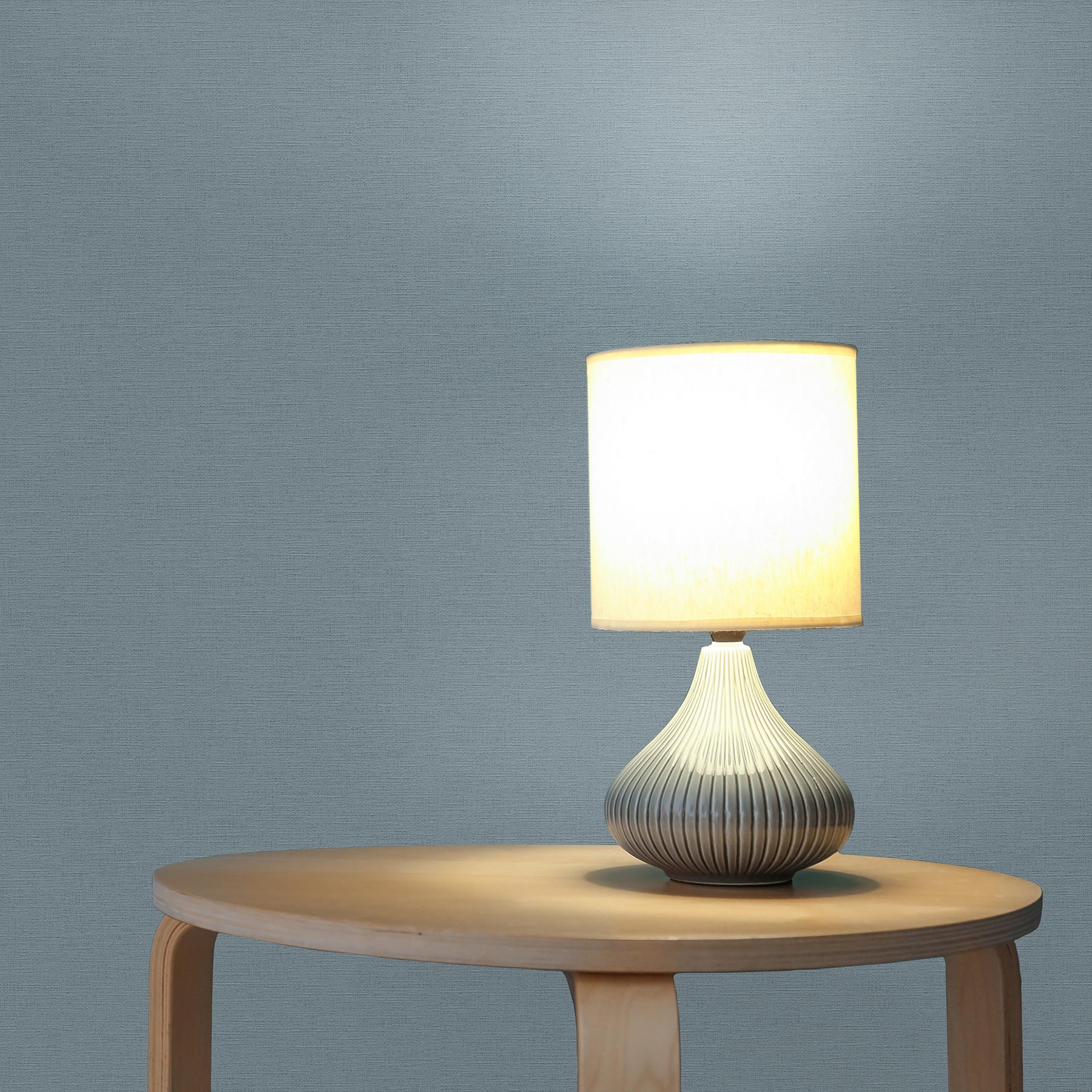 Tapete Uni M1-No.2208 | Vliestapete | Blau | Tapete Einfarbig | Unitapete