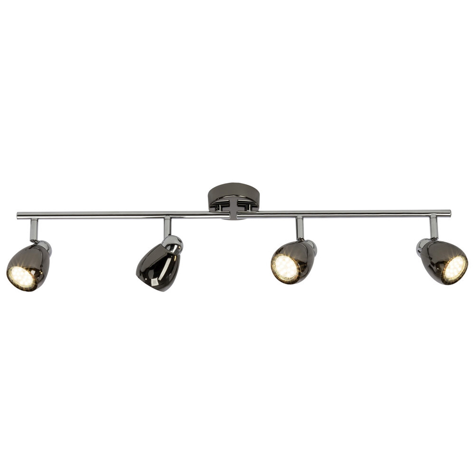 LED Deckenleuchte 13 x 17 x 71 cm Metallic Metall Deckenlampe Kegel Basic Lichtfarbe: Warmweiß