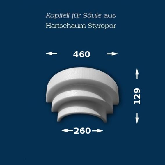 Säulenkapitell "Wiesemann SK14-3" - unbeschichtet