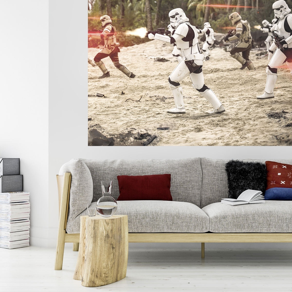 Komar Fototapete Star Wars Imperial Strike Digitaldrucktapete Vlies Klonkrieger Rogue