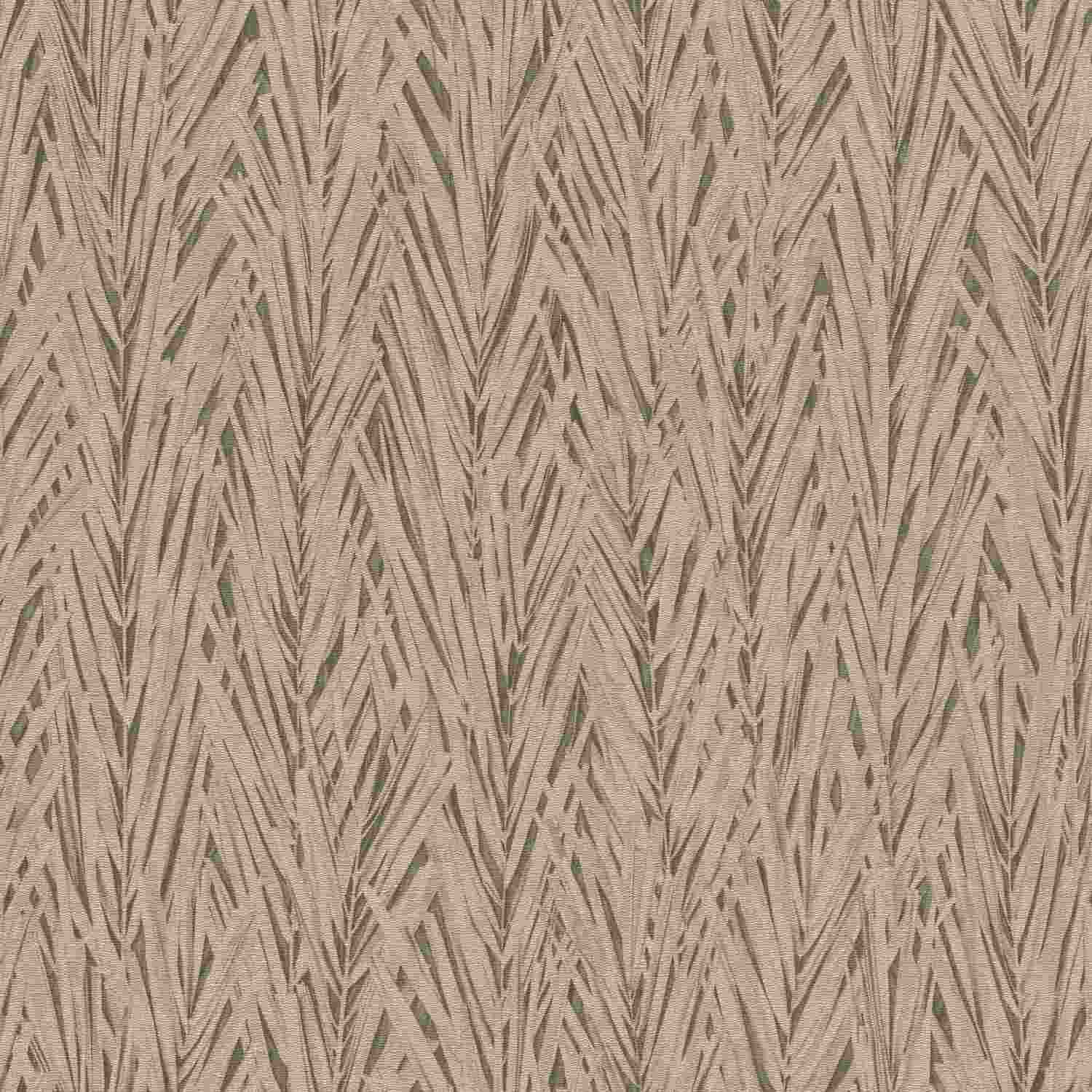 Rasch | Composition | 554151 | Vliestapete | Blumenoptik | 0.53 x 10.05 m | Braun