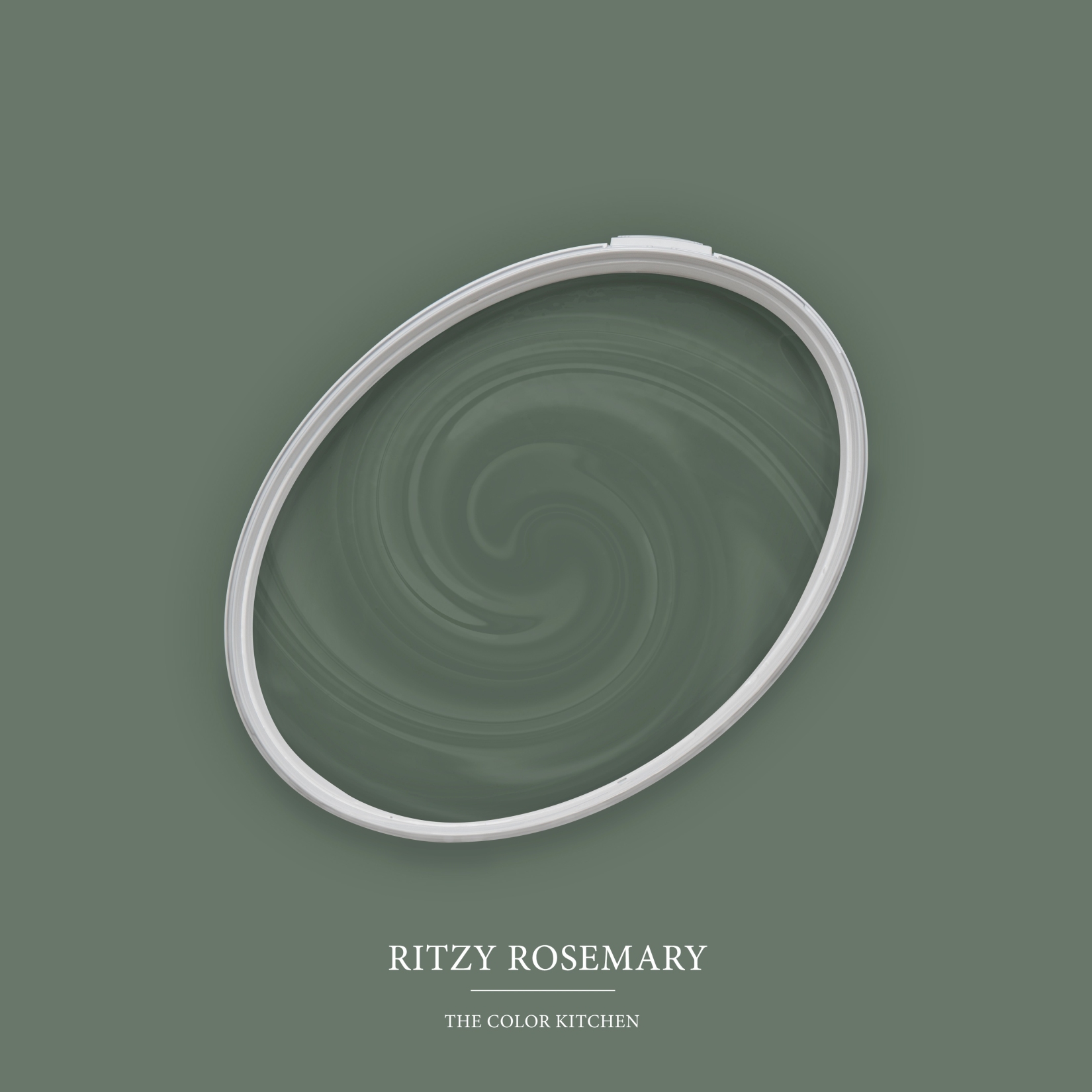 Wandfarbe Grün TCK4005 | Ritzy Rosemary | Matte Innendispersion | Hohe Deckkraft