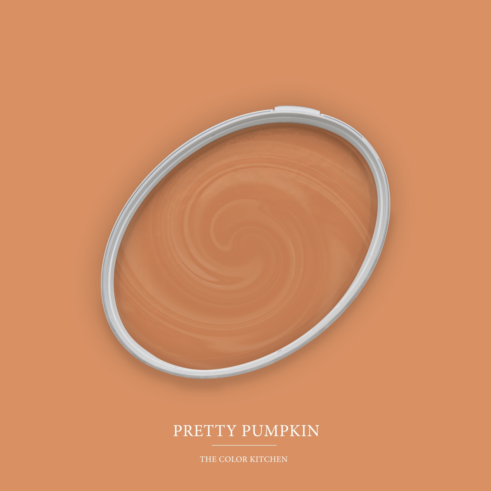 Wandfarbe Orange matt | The Color Kitchen Pretty Pumpkin | Exklusive Innendispersion Hohe Deckkraft