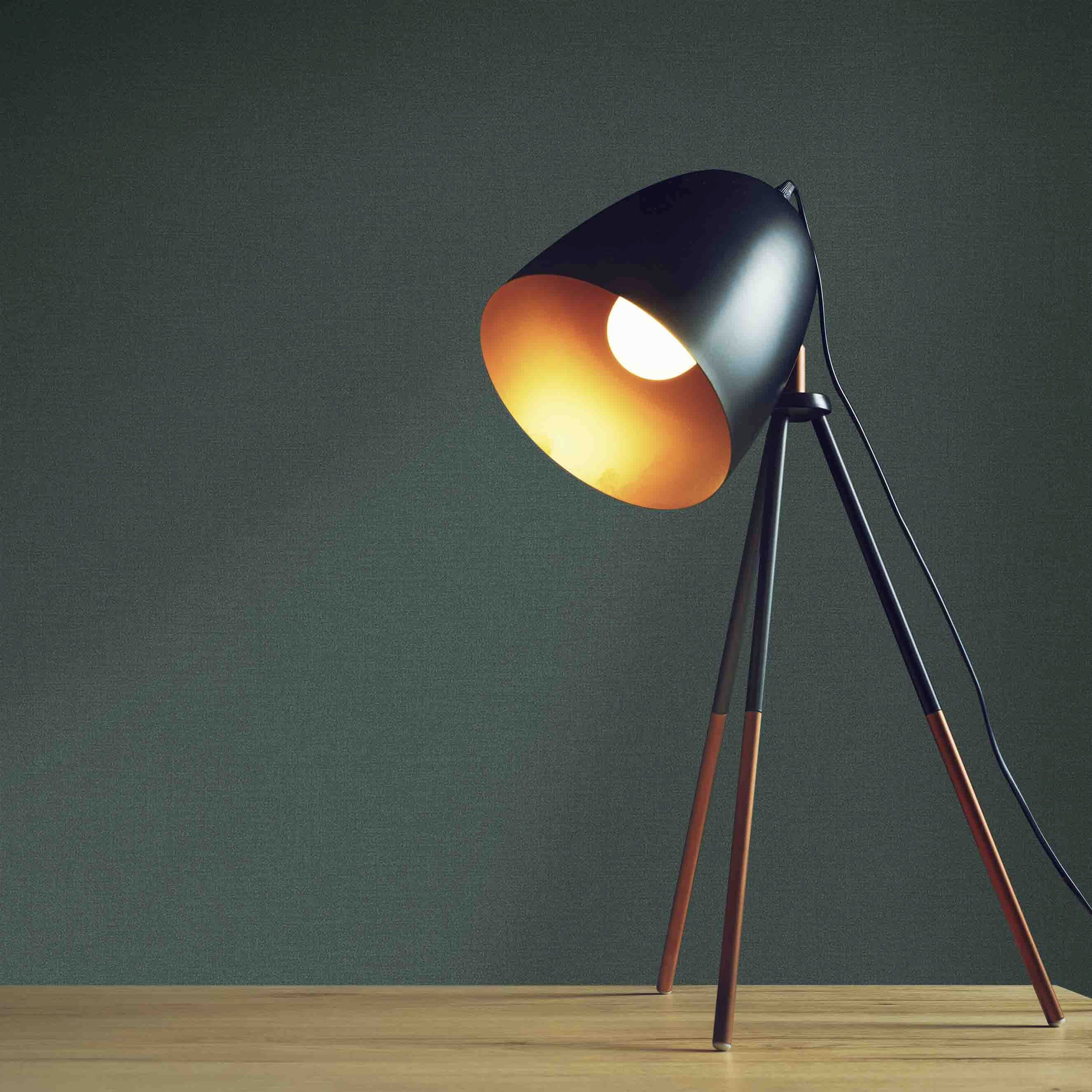 Tapete Uni M1-No.4414 Vlies Petrol Grün Uni Tadessi 10.05 x 0.53 m