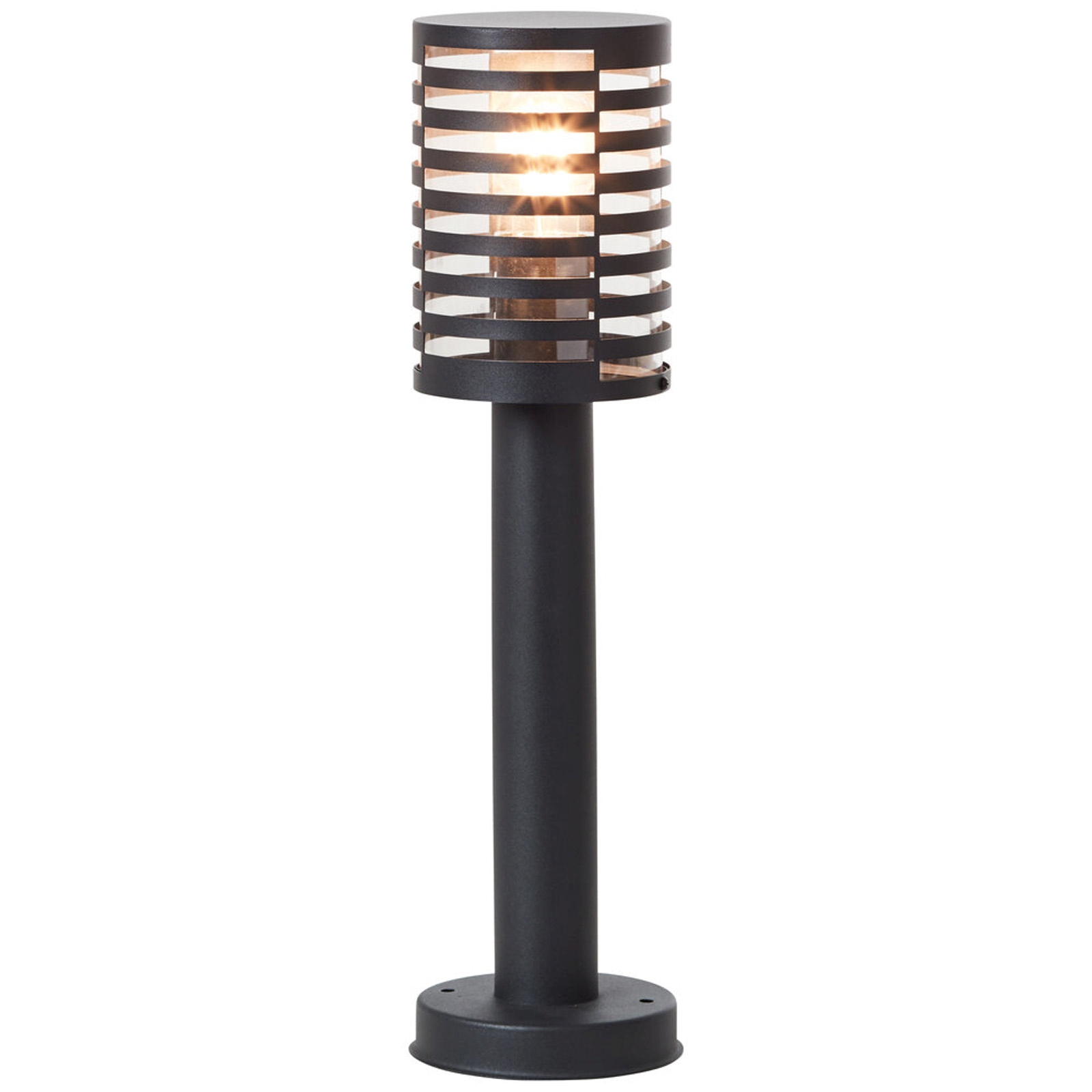 Stehleuchte 49.8 x 12.7 cm Schwarz Metall Stehlampe Modern Harmonisch