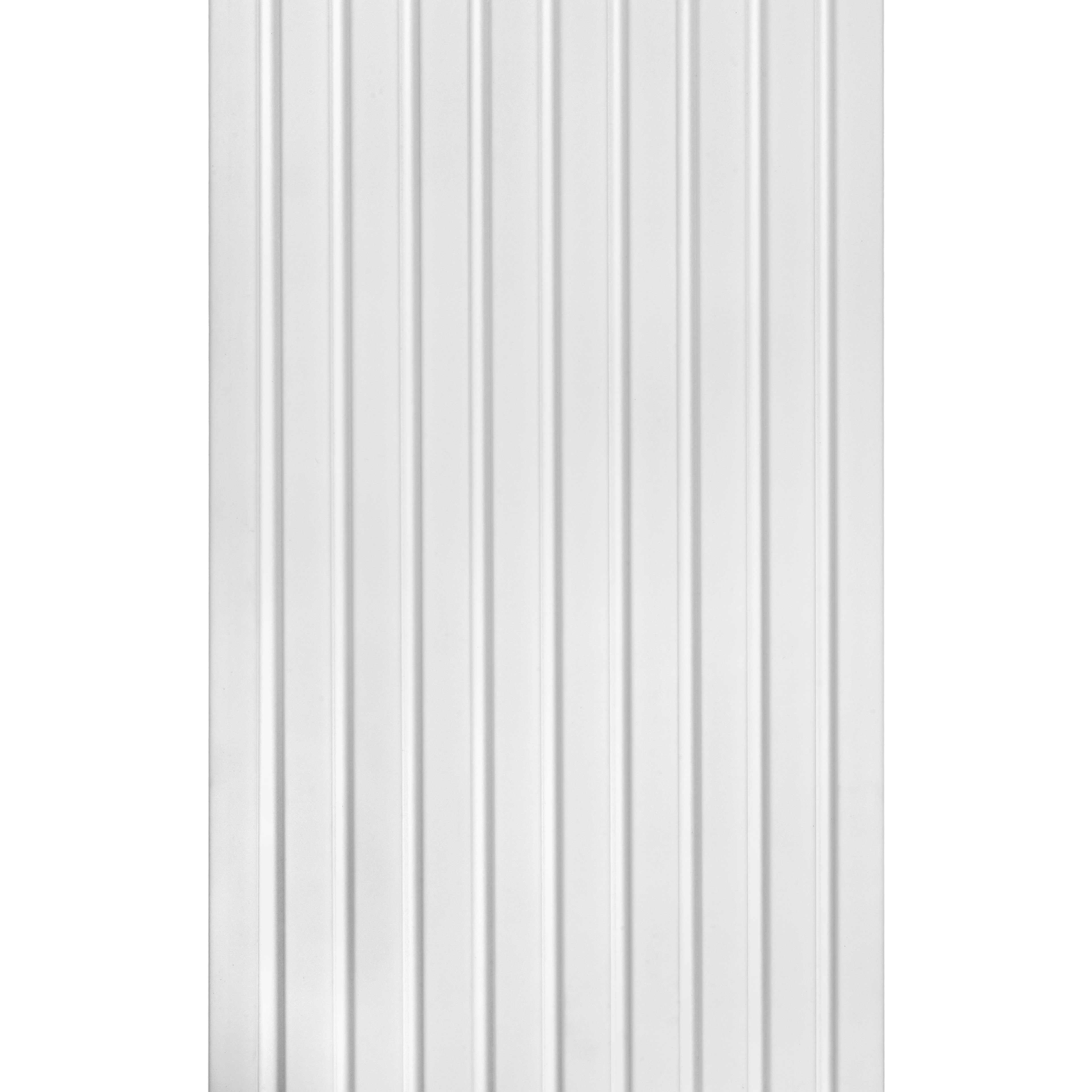 Mardom Medio Wandpaneel L0201T Polyforce 121 x 12 x 2000 mm Weiß Akustikpaneel überstreichbar