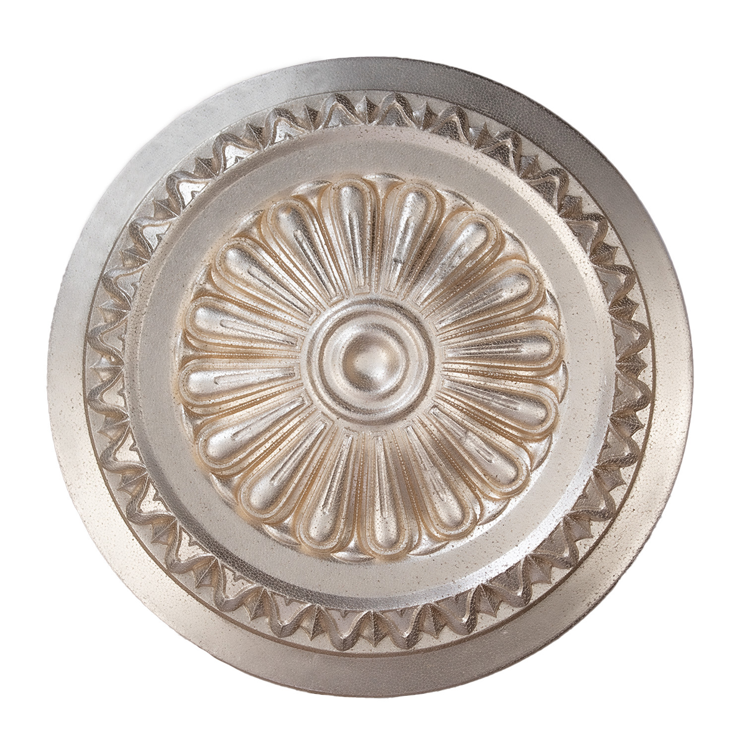 Marbet | Rosette "R15" SUPERGOLD | Ø34cm | Styropor | weiß