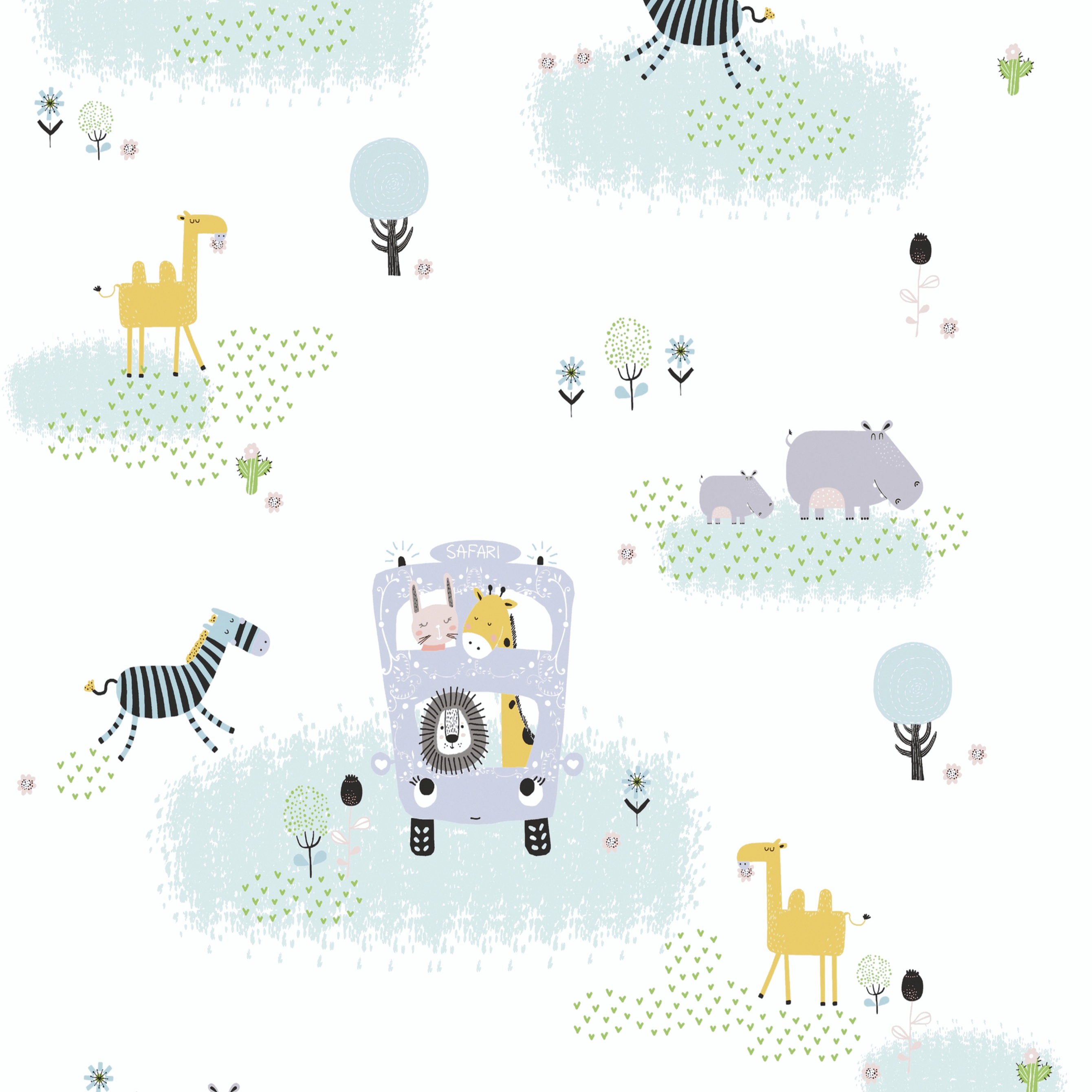 A.S. Creation | Little Love | 381141 | Vliestapete | Kinderzimmer | 0.53 x 10.05 m | Bunt