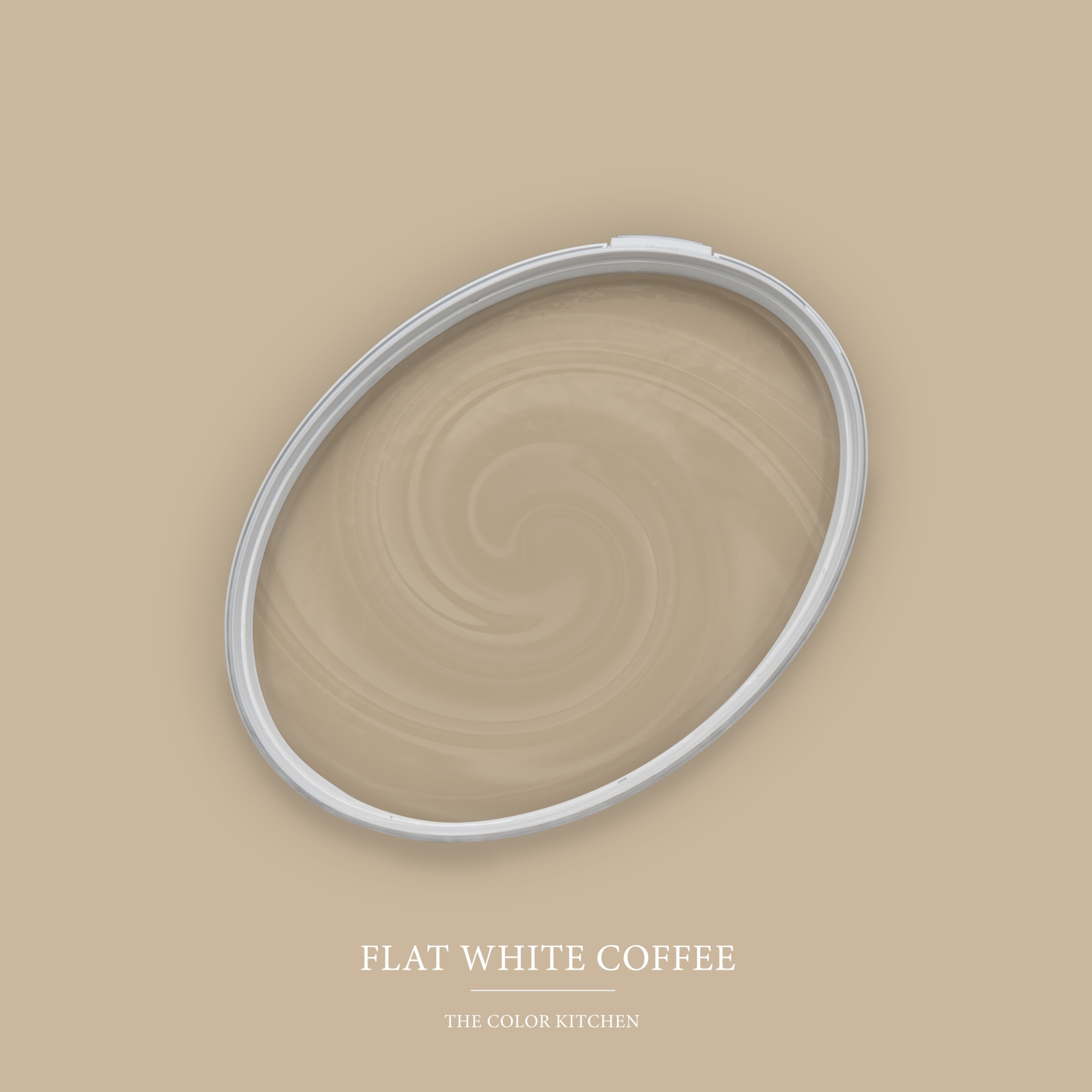 Wandfarbe Beige TCK6002 | Flat White Coffee | Matte Innendispersion | Hohe Deckkraft