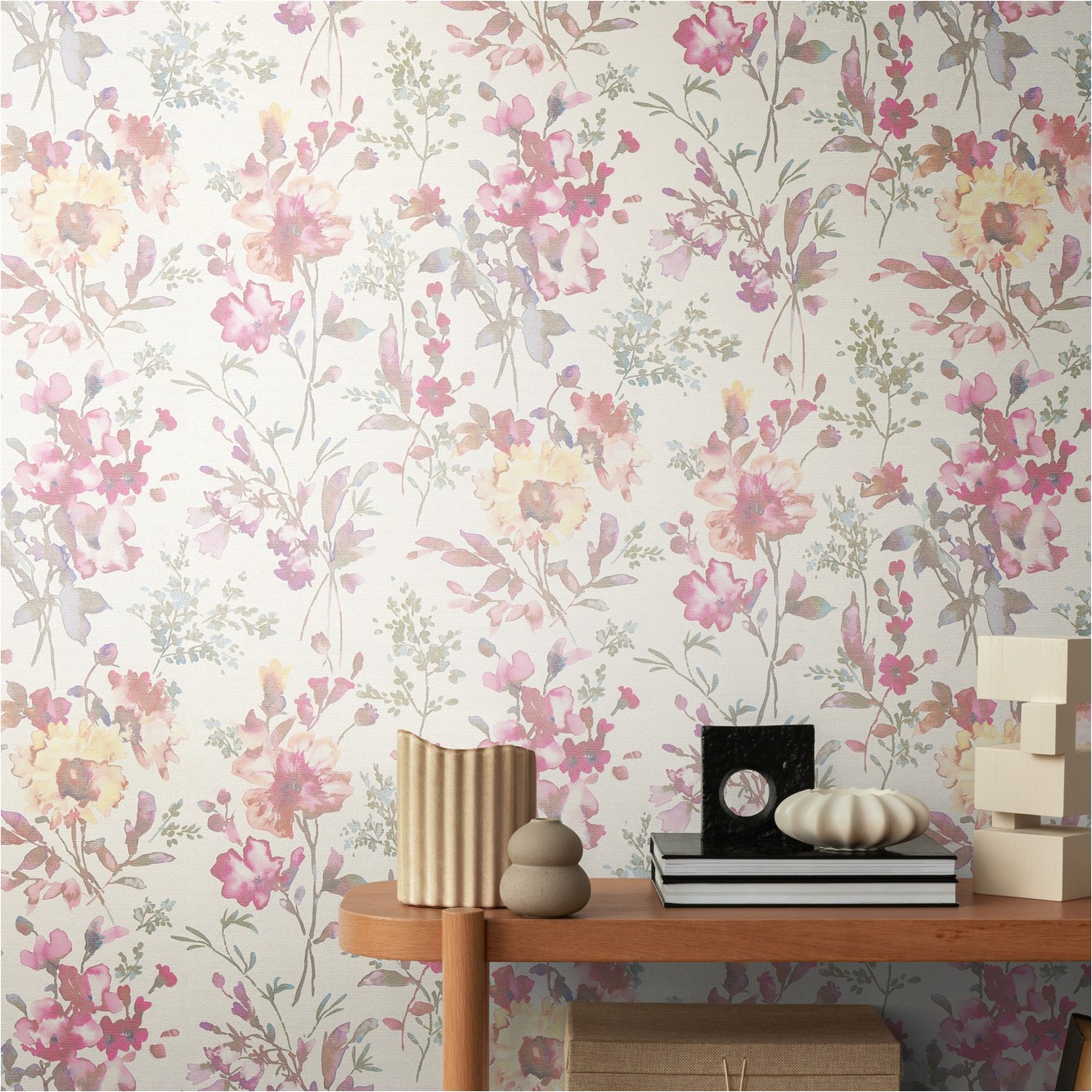 Vliestapete 790611 Bunt Blumen Floral CosmoLiving by Cosmopolitan A.S. Creation