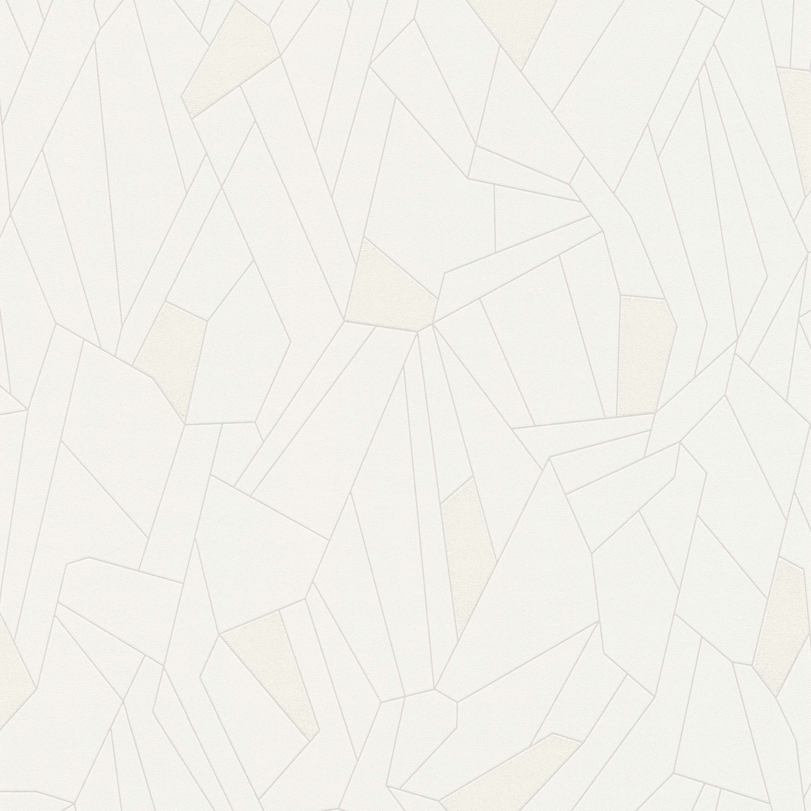 A.S. Creation | New Life | 376771 | Vliestapete | 3D Optik | 0.53 x 10.05 m | Creme