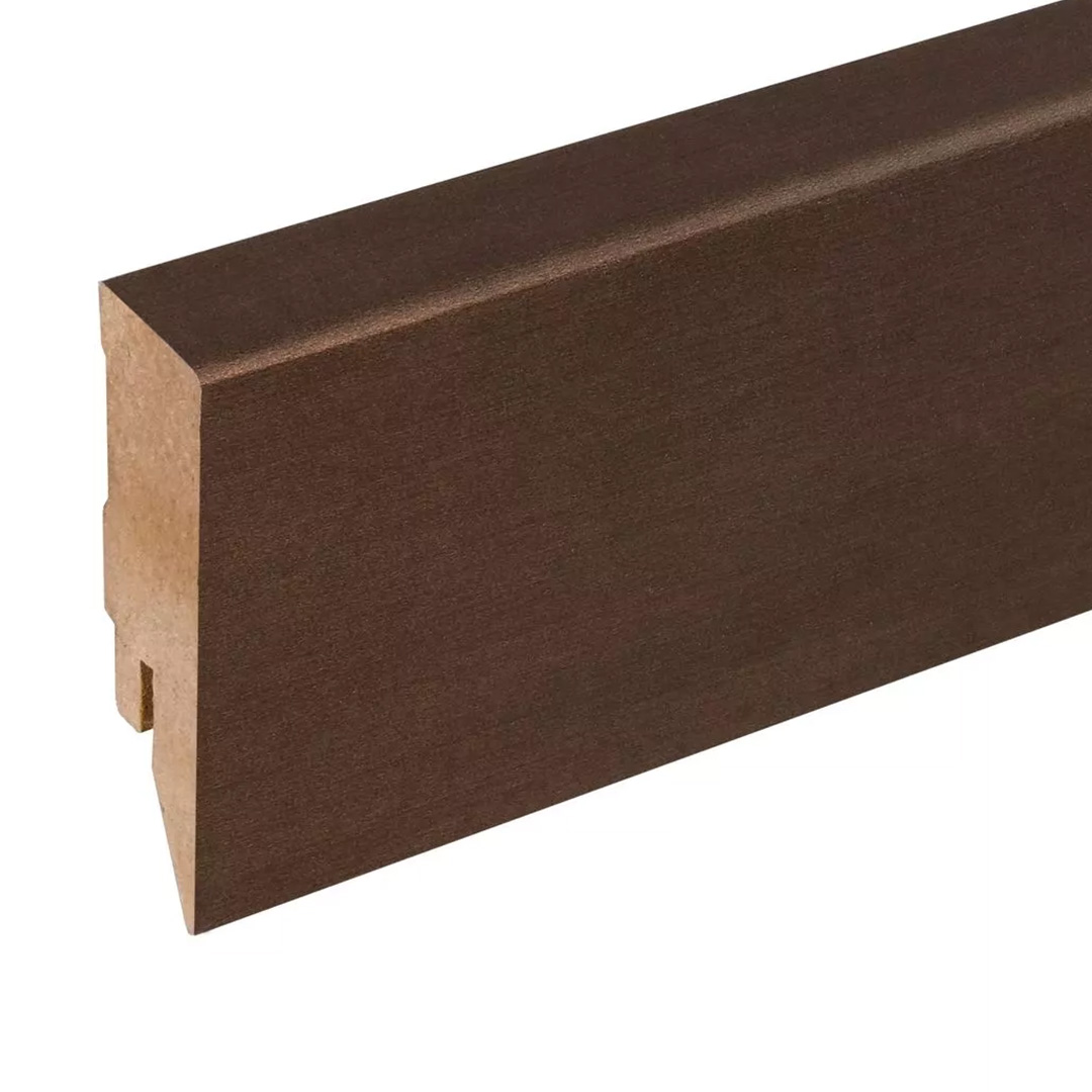 Kosche | Sockelleiste | Topline | MDF | 76850 | 16 x 58 x 2500 mm | Braun | Fußleiste