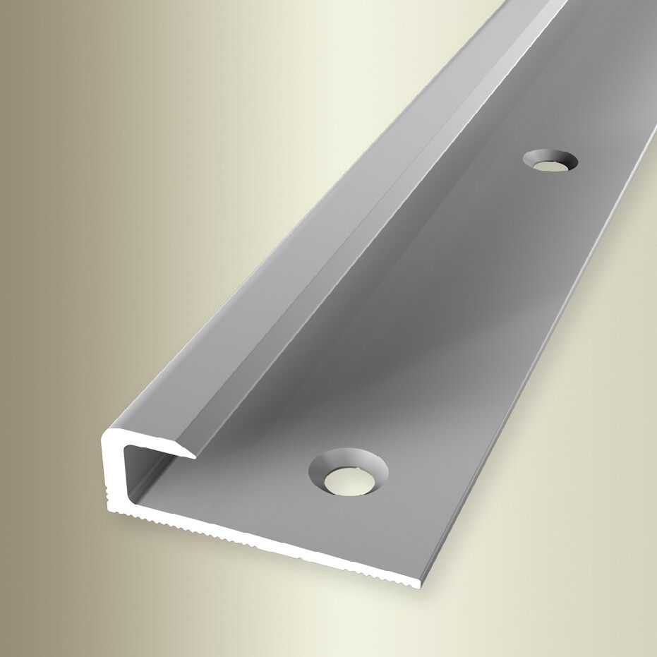 Küberit Einfass- & Abschlussprofile H 10 mm B 30 mm L 2500 mm Einfasshöhe 7 mm Alu elox