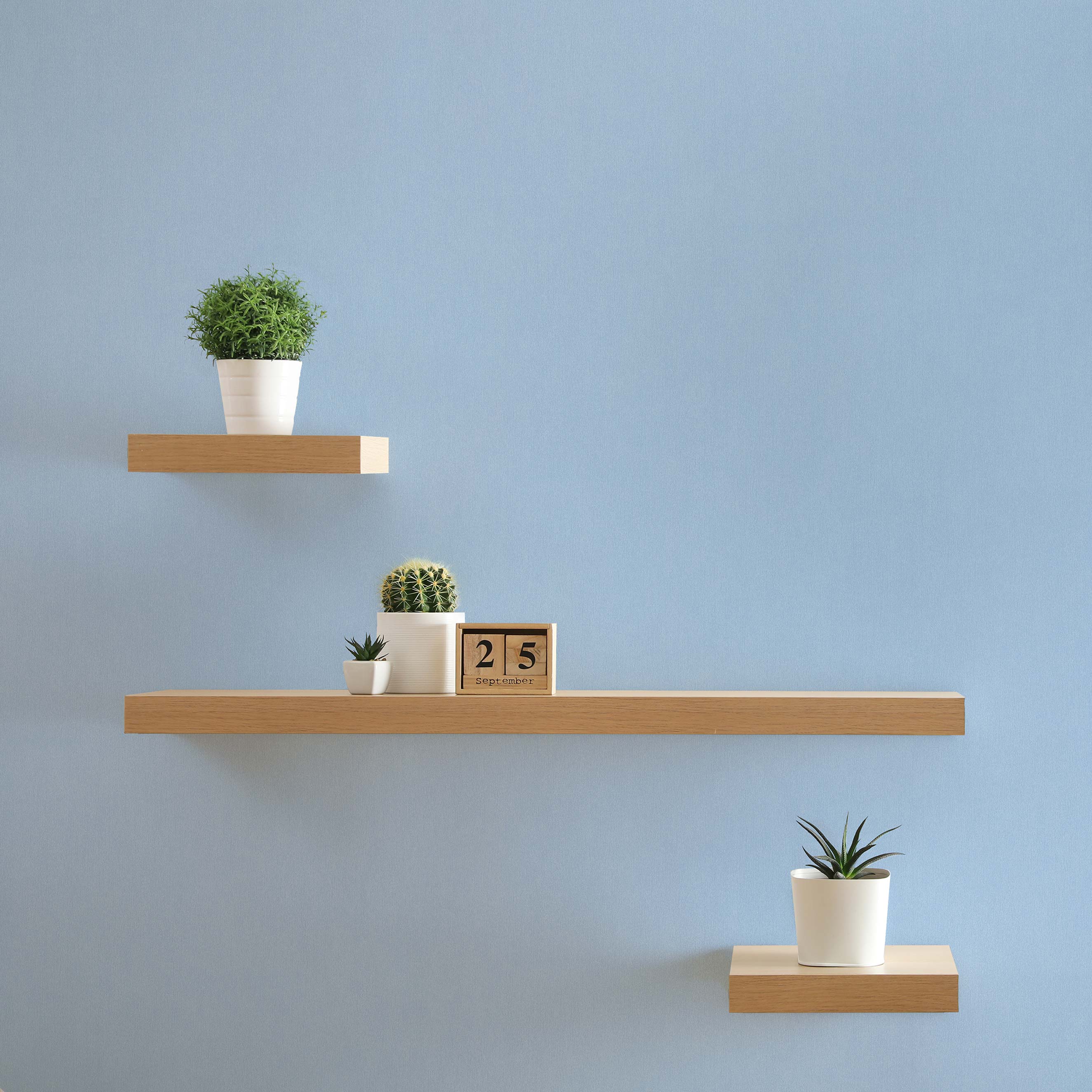 Tapete Kinderzimmer M1-No.825 | Vliestapete | Blau | Unitapete | Einfarbig