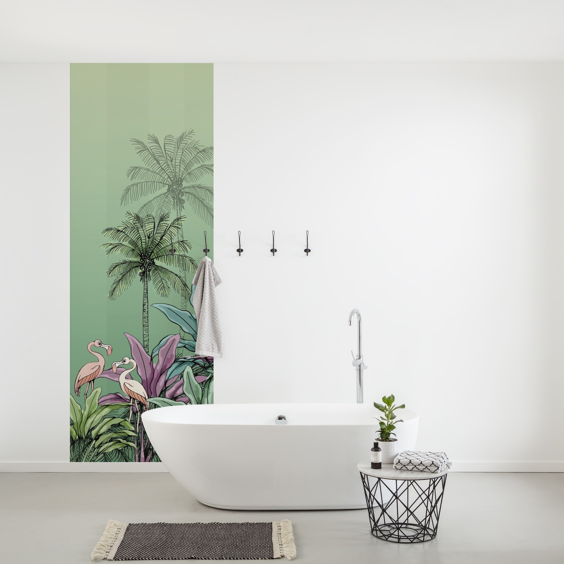 Komar Fototapete Disney Jungle Flamingo 280 x 100 cm Vlies Simba Nala König der Löwen Schlafzimmer