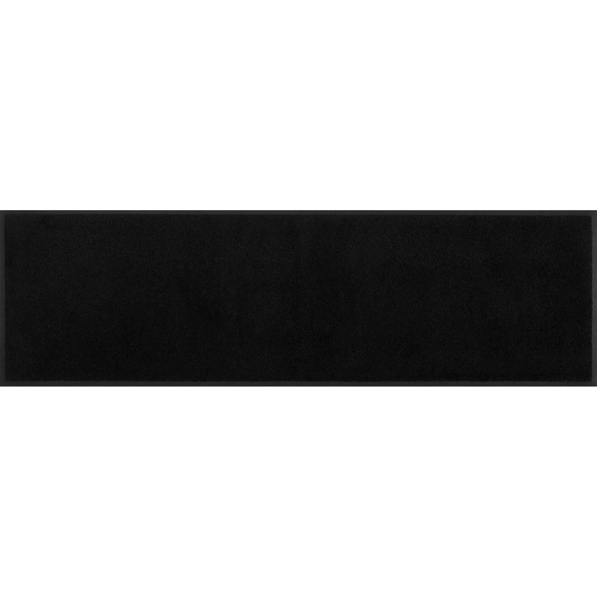 Fußmatte Ebenholz Schmutzfangmatte waschbar verschiedene Größen Floornovo Classic Decor & Uni Color