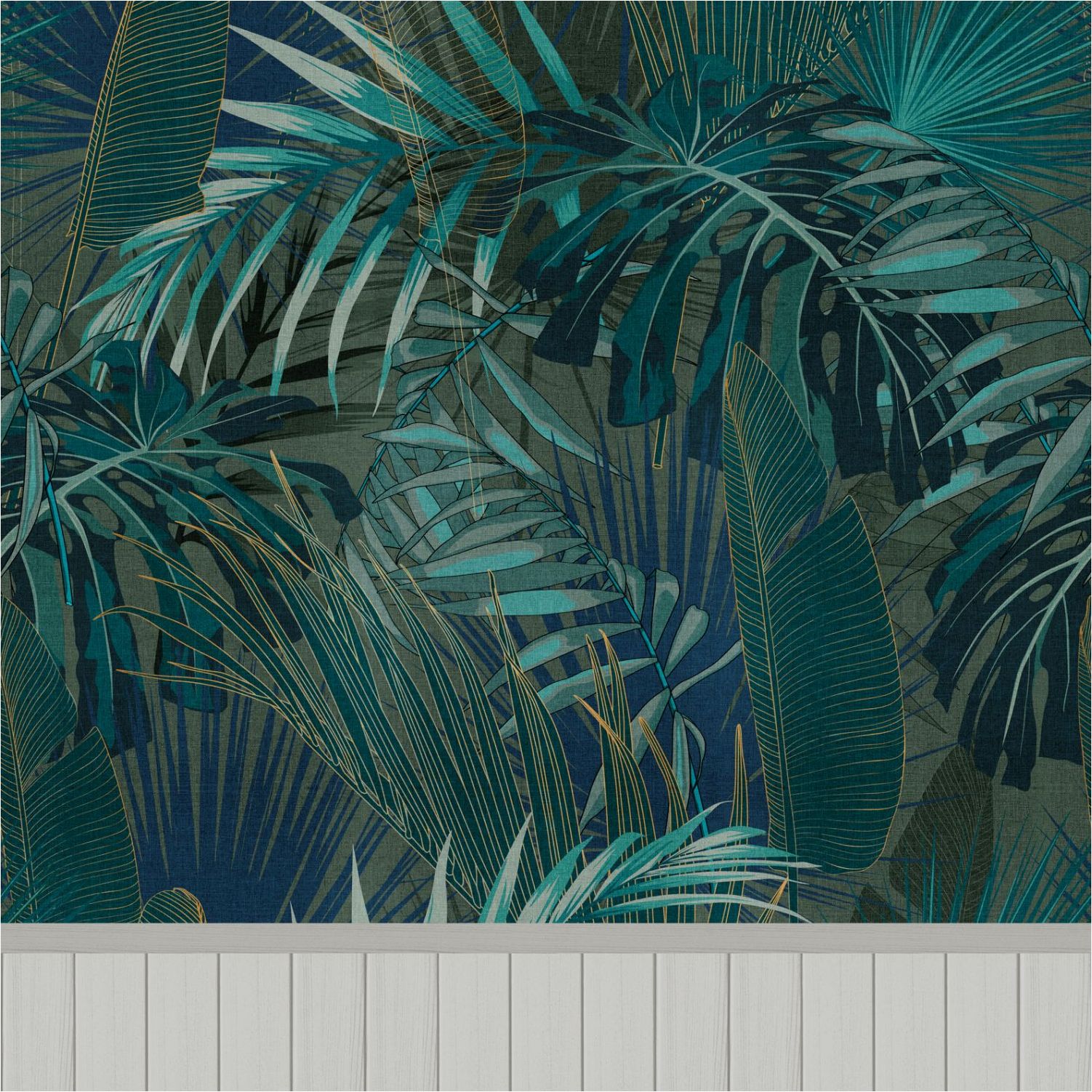 Fototapete 398121 Holz Wallpanel Grau Eye Catcher Vlies 1.59 m x 2.80 m A.S. Création