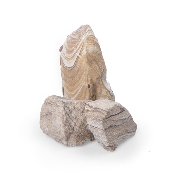 Pinienstein 60 - 120 mm Gabionensteine Sandstein Gabionen Braun Gartengestaltung GSH