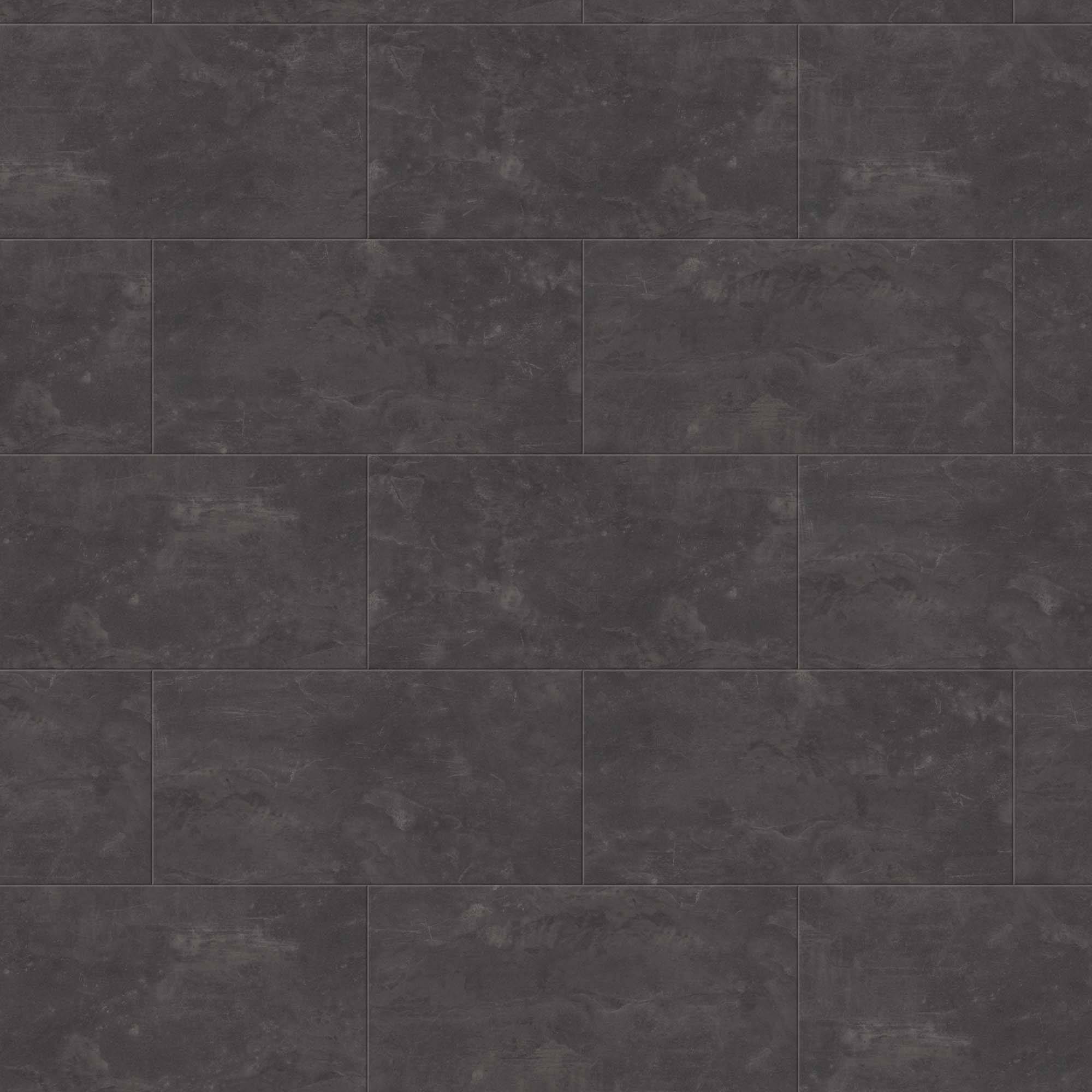 Vinylboden Expona Simplay 2582 Looselay Vinyl 609.6x304.8x5 mm Fliesenoptik Steinoptik Schwarz NKL43