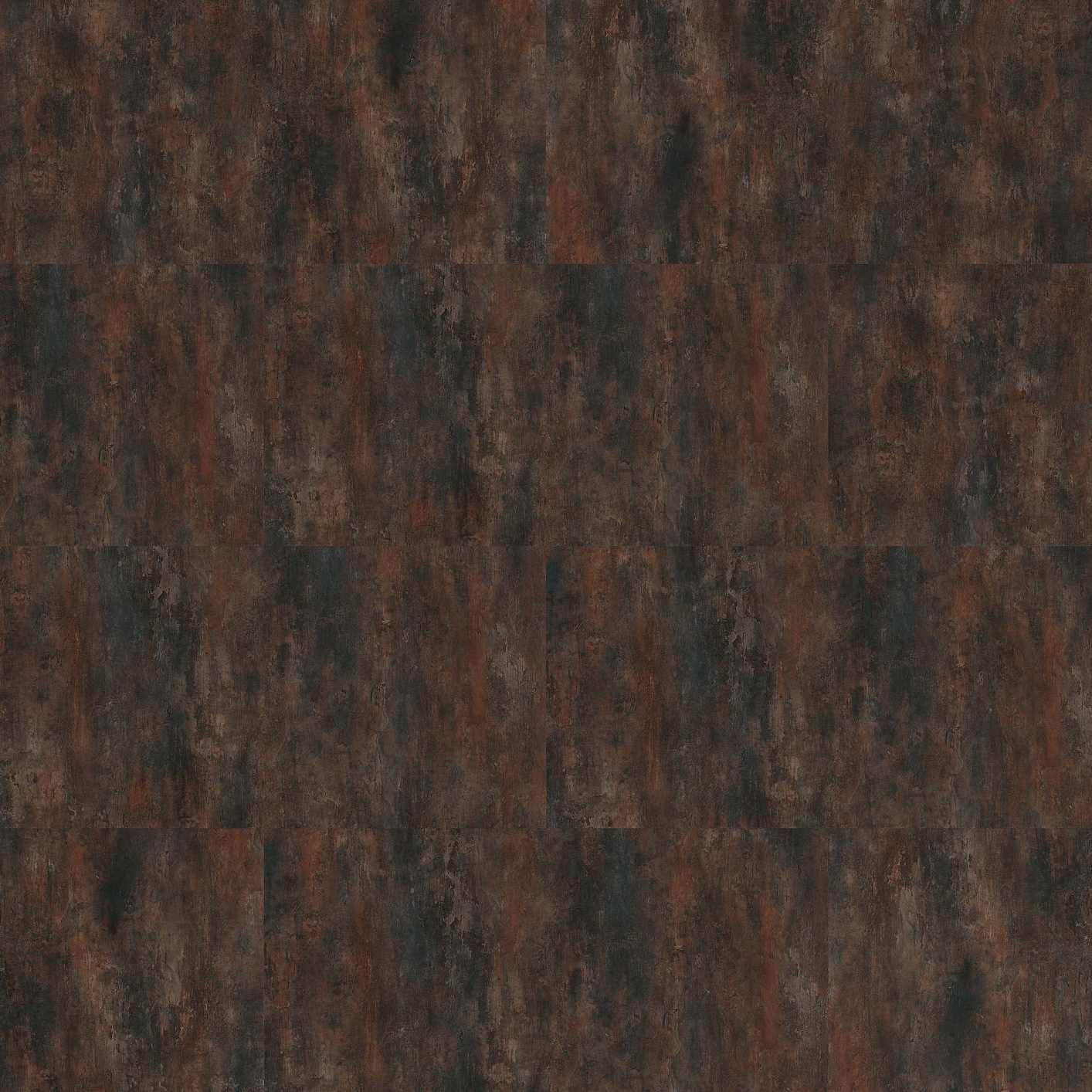 Classic Vinylboden Designbelag 950 x 480 x 2.5 mm Klebe Vinyl Steinoptik Cement Dunkelbraun NKL42
