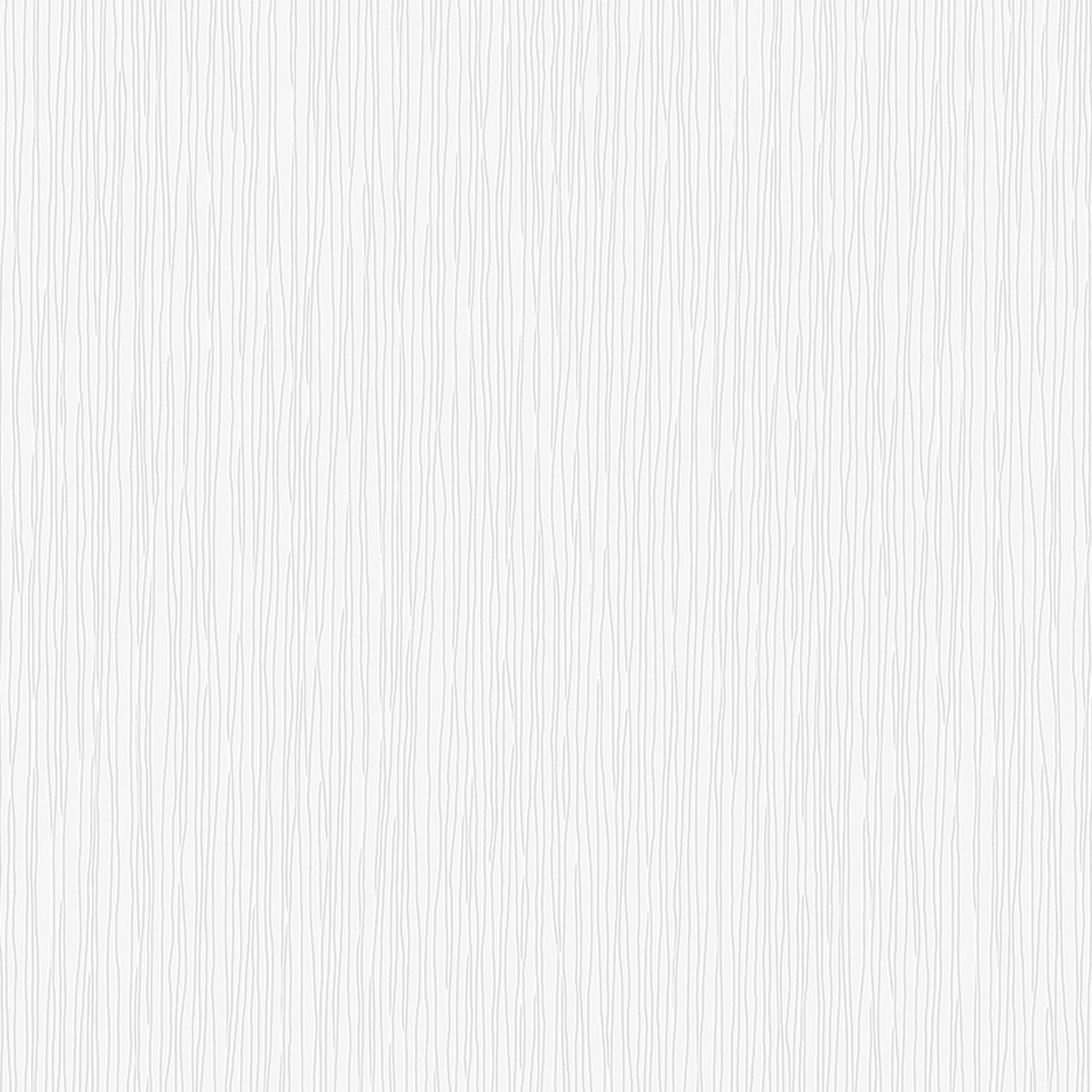 A.S. Creation | Simply White 4 | 143211 | Papiertapete | Einfarbig | 0.53 x 10.05 m | Weiß