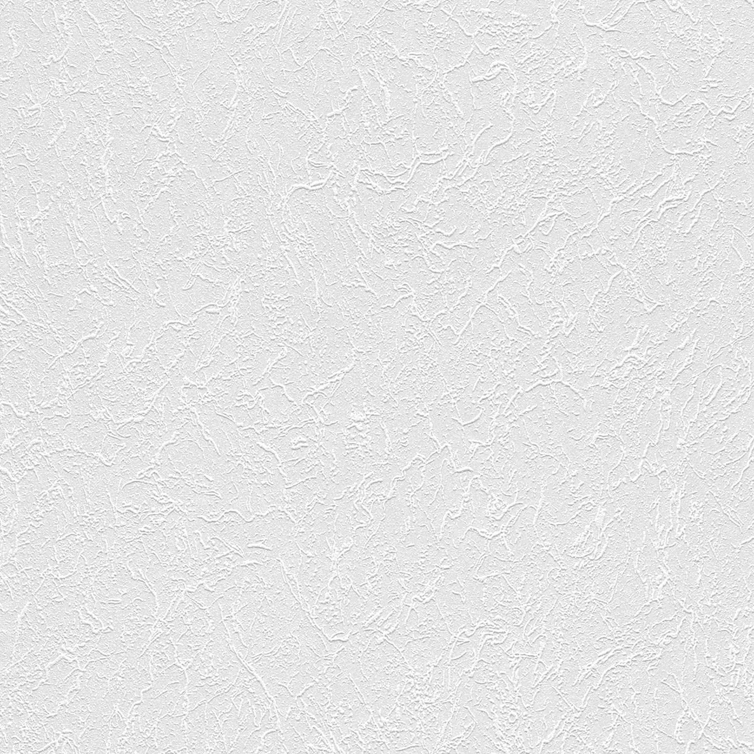 Rasch | Wallton | 177515 | Vliestapete | Steinoptik | 0.53 x 10.05 m | Weiß