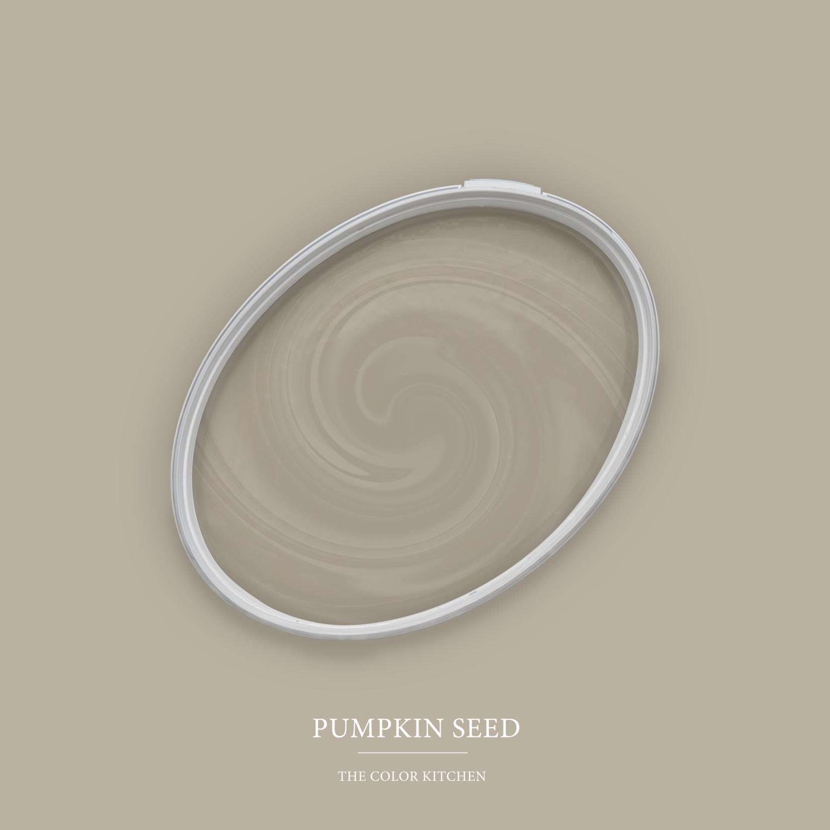 Wandfarbe Taupe TCK1015 | Pumpkin Seed | Matte Innendispersion | Hohe Deckkraft