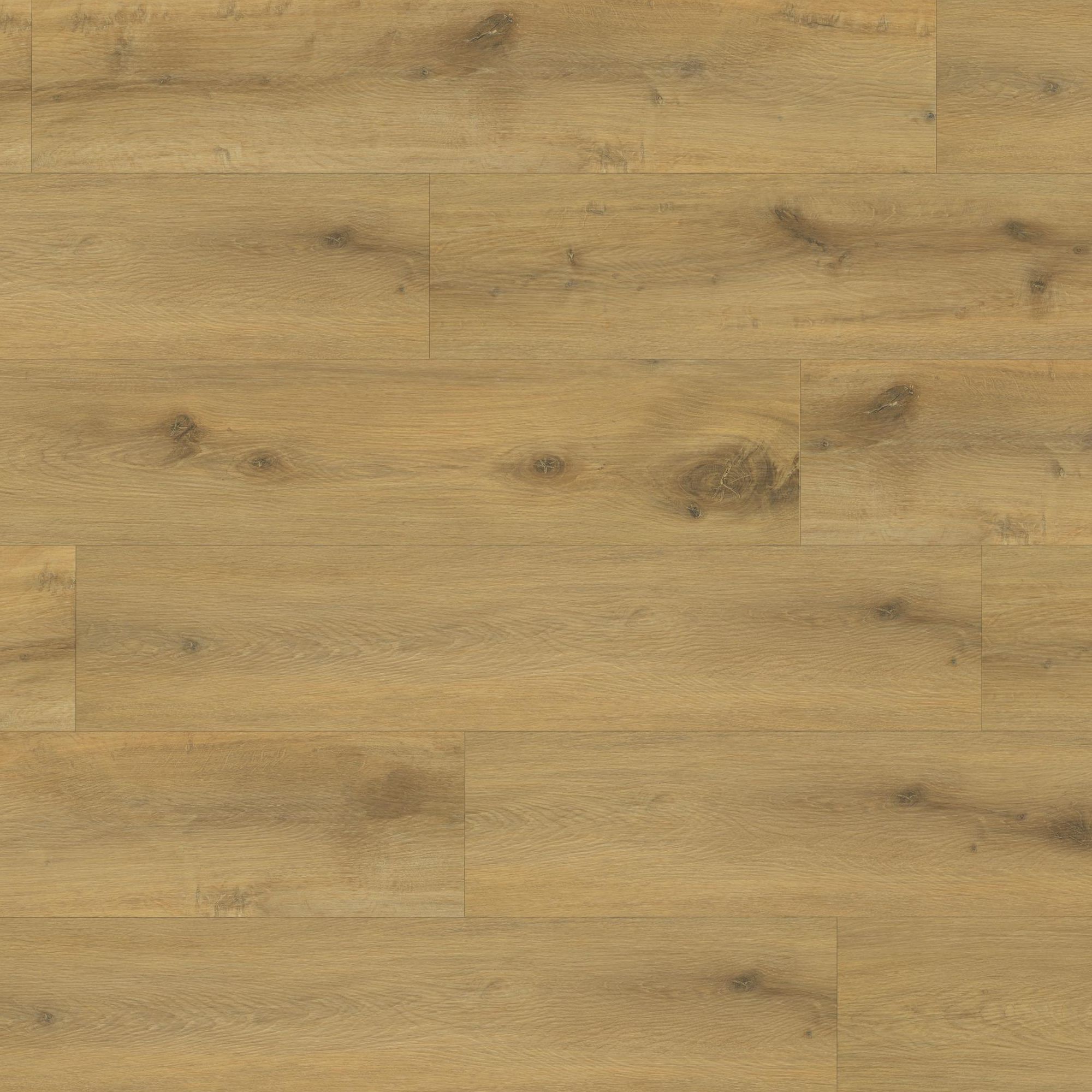 Rigid Vinylboden Designbelag 5.2/0.3x228x1220 mm Klick Vinyl Holzoptik Eiche Braun NKL23/33