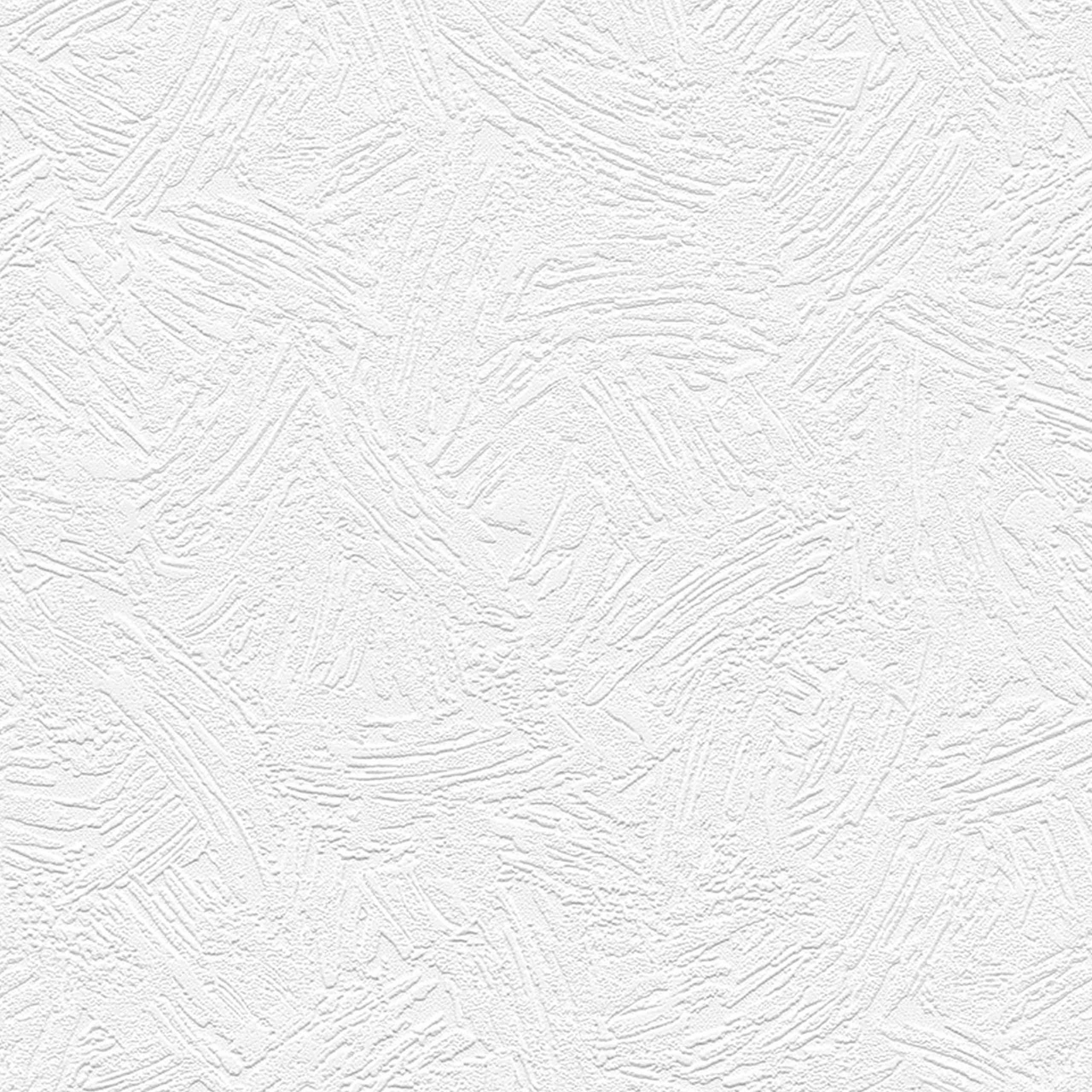 A.S. Creation | Simply White 4 | 330321 | Papiertapete | Einfarbig | 0.53 x 10.05 m | Weiß