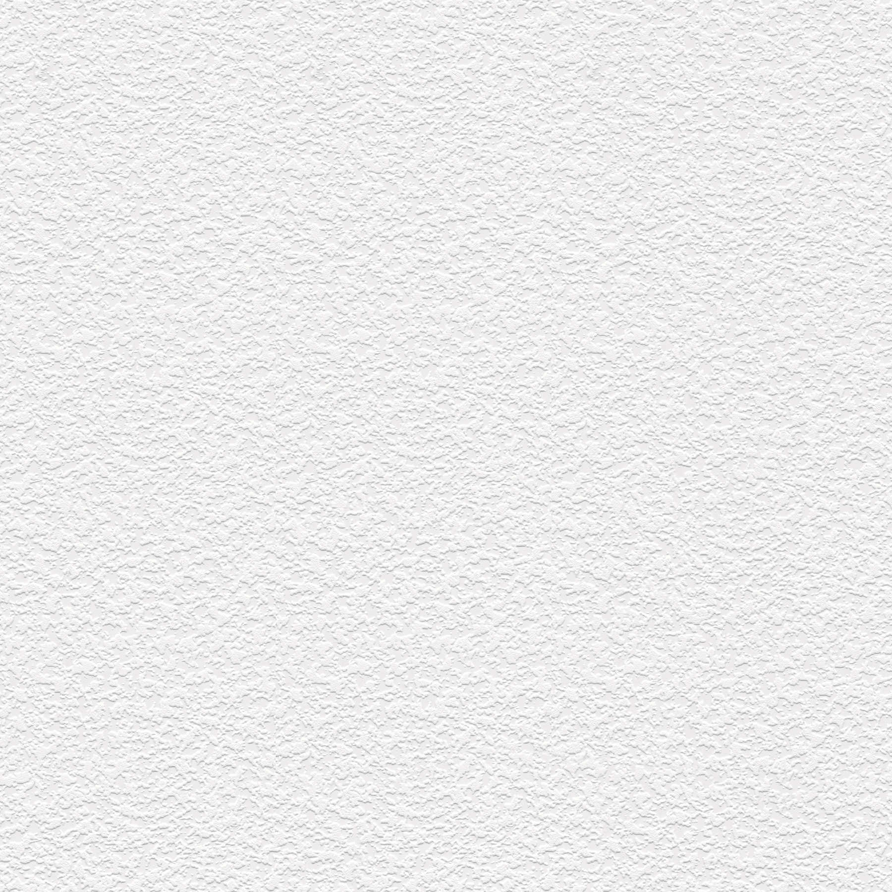 A.S. Creation | Simply White 4 | 641618 | Papiertapete | Einfarbig | 0.53 x 10.05 m | Weiß