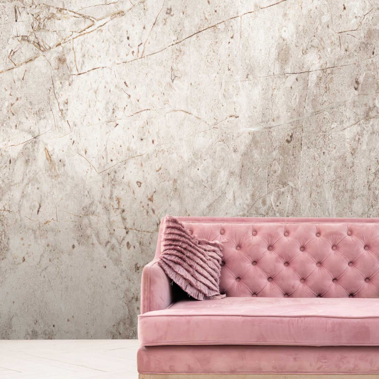 Fototapete Betonoptik M1-No.10260 | Digitaldruck | Beige | Weiß | Modern | Industrial | Loft